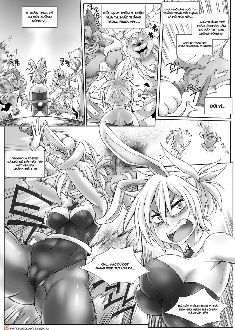 HentaiVN.net - Ảnh 3 - Kẹt ở đồng V (Liên Minh Huyền Thoại) [Hardstuck Bronze V] - Chap 1