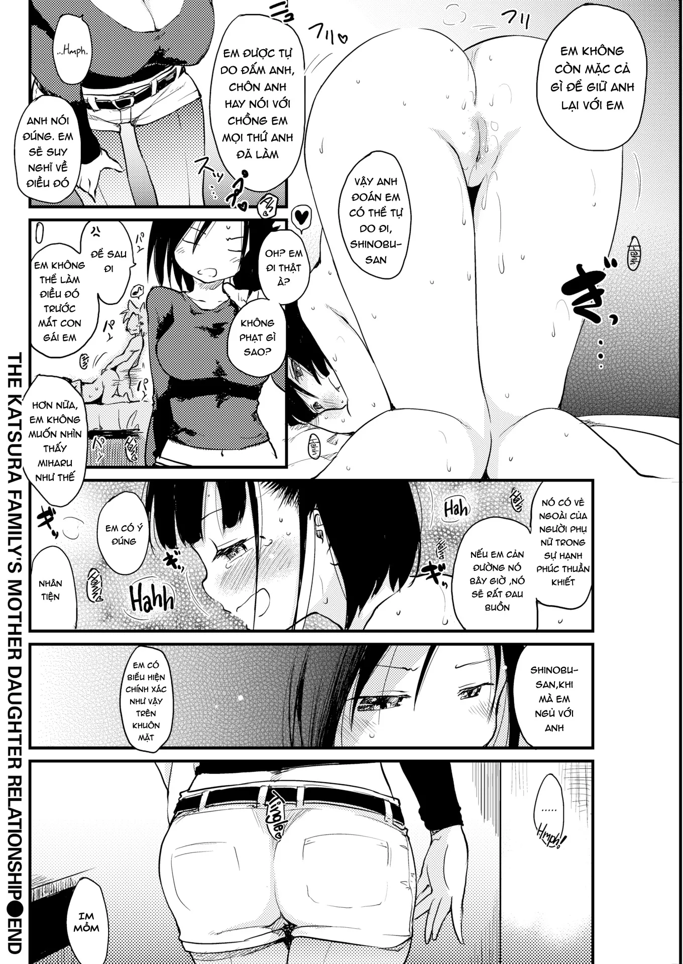 HentaiVN.net - Ảnh 19 - The katsura family's mother daughter relationship - Chap 1