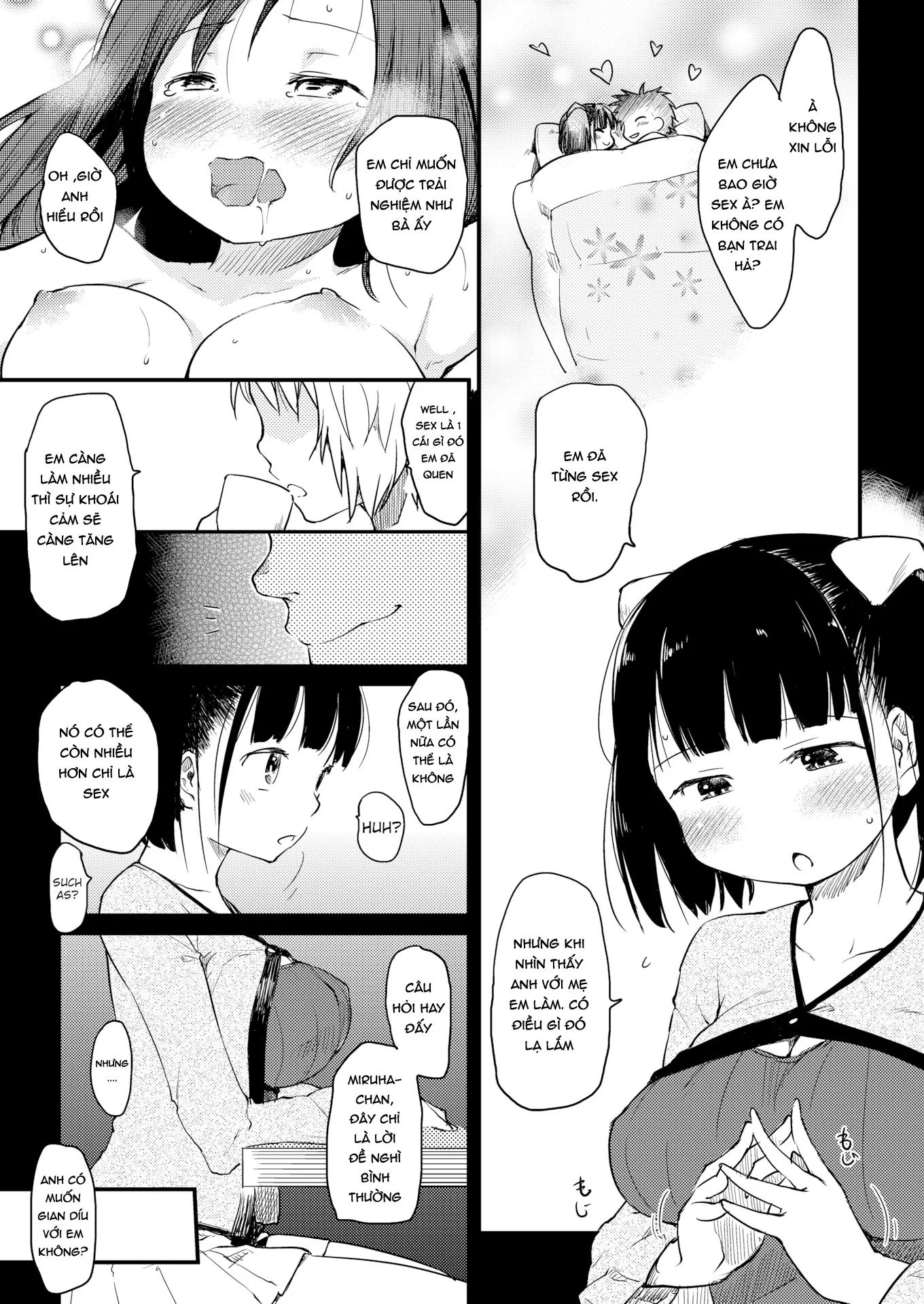 HentaiVN.net - Ảnh 6 - The katsura family's mother daughter relationship - Chap 1