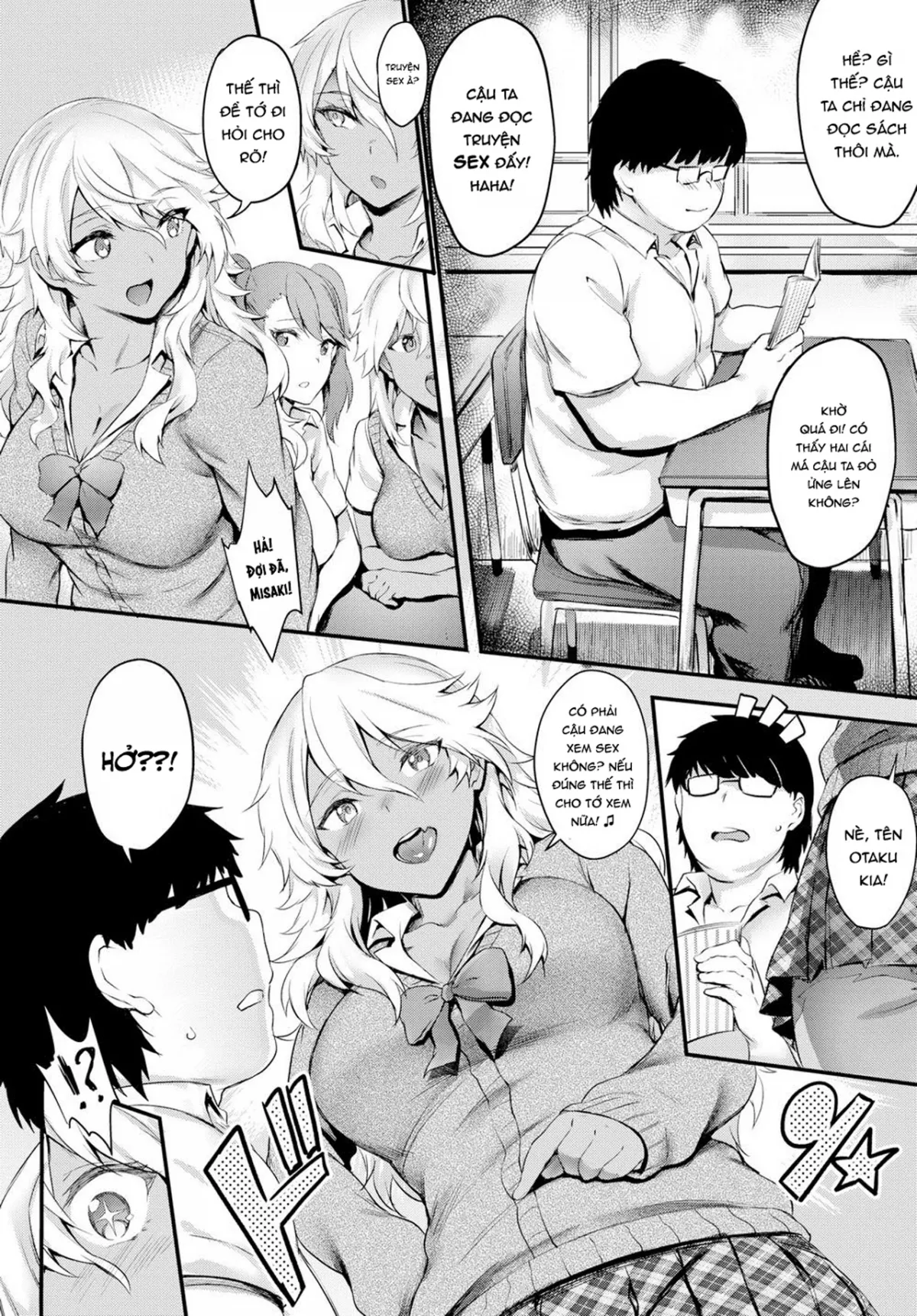 HentaiVN.net - Ảnh 3 - Đụ Thư Thái Em Kogal Cuồng Dâm! [First Time Eromangal] - Chap 1