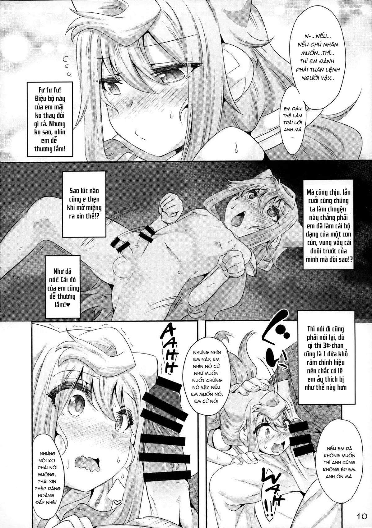 HentaiVN.net - Ảnh 9 - 3-gou-chan to Pakopako Dousei Seikatsu (Hacka Doll) - Chap 1