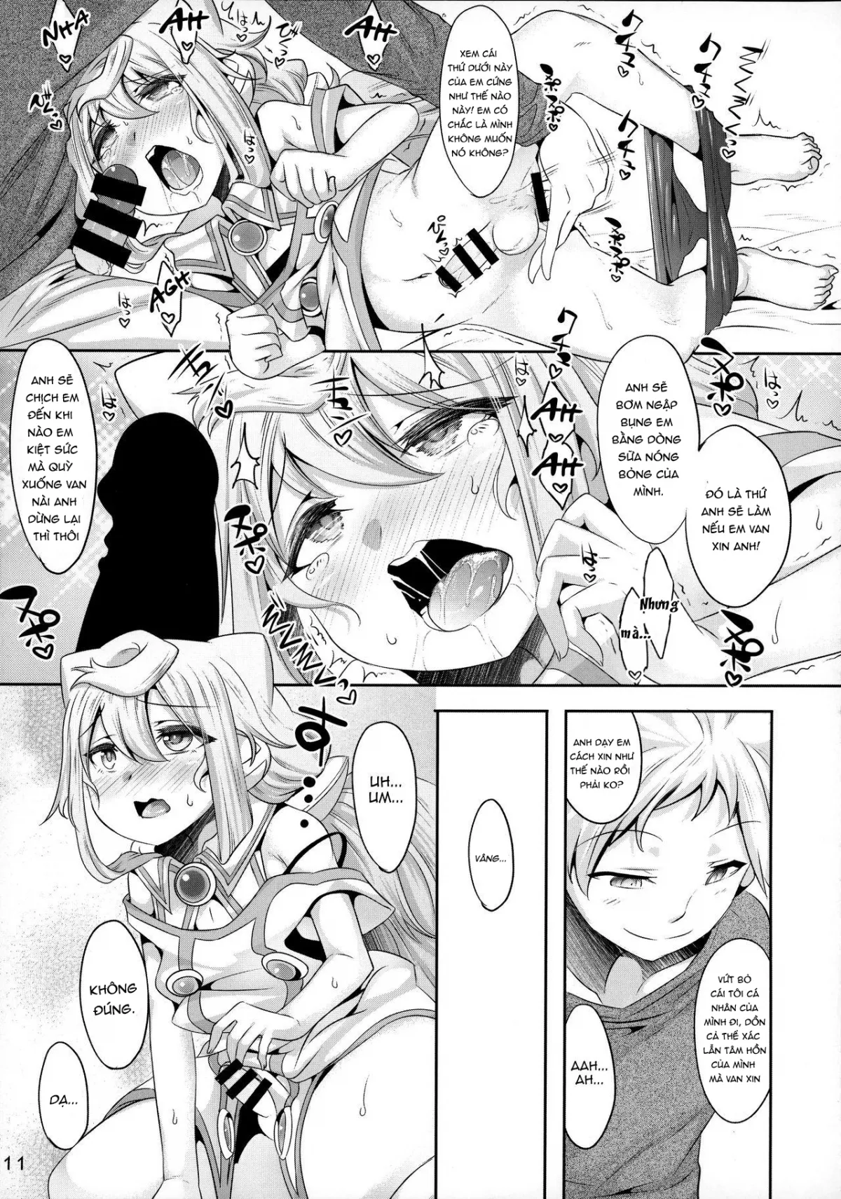 HentaiVN.net - Ảnh 10 - 3-gou-chan to Pakopako Dousei Seikatsu (Hacka Doll) - Chap 1