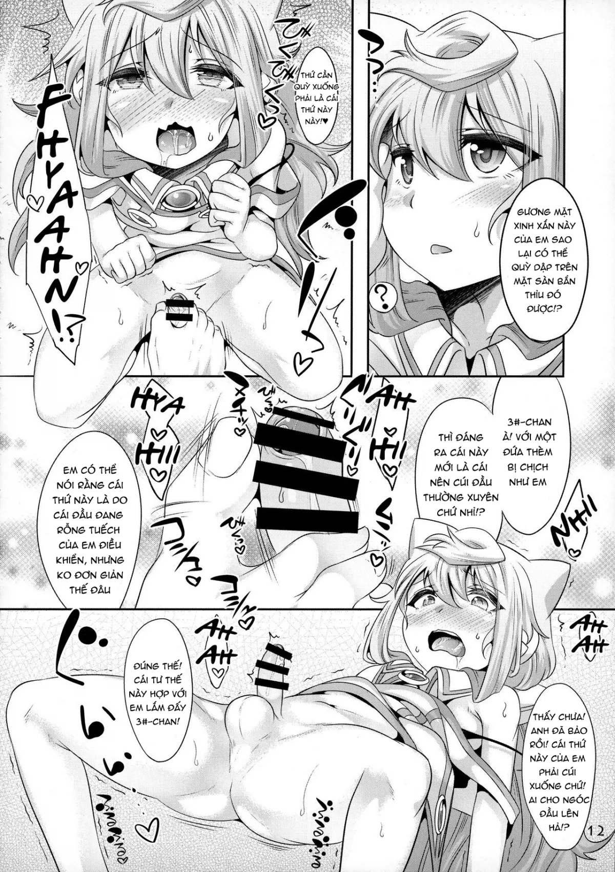 HentaiVN.net - Ảnh 11 - 3-gou-chan to Pakopako Dousei Seikatsu (Hacka Doll) - Chap 1