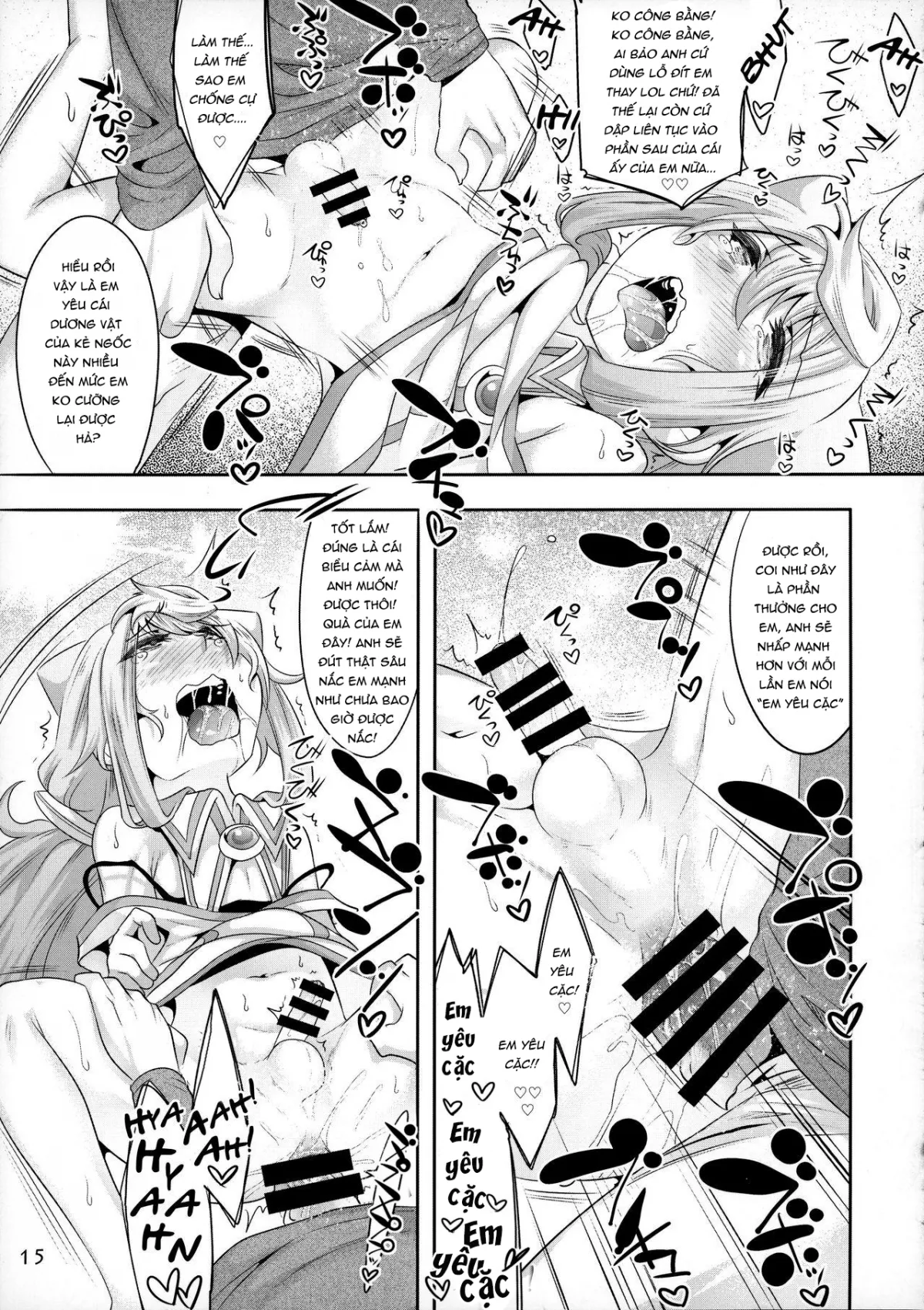 HentaiVN.net - Ảnh 14 - 3-gou-chan to Pakopako Dousei Seikatsu (Hacka Doll) - Chap 1