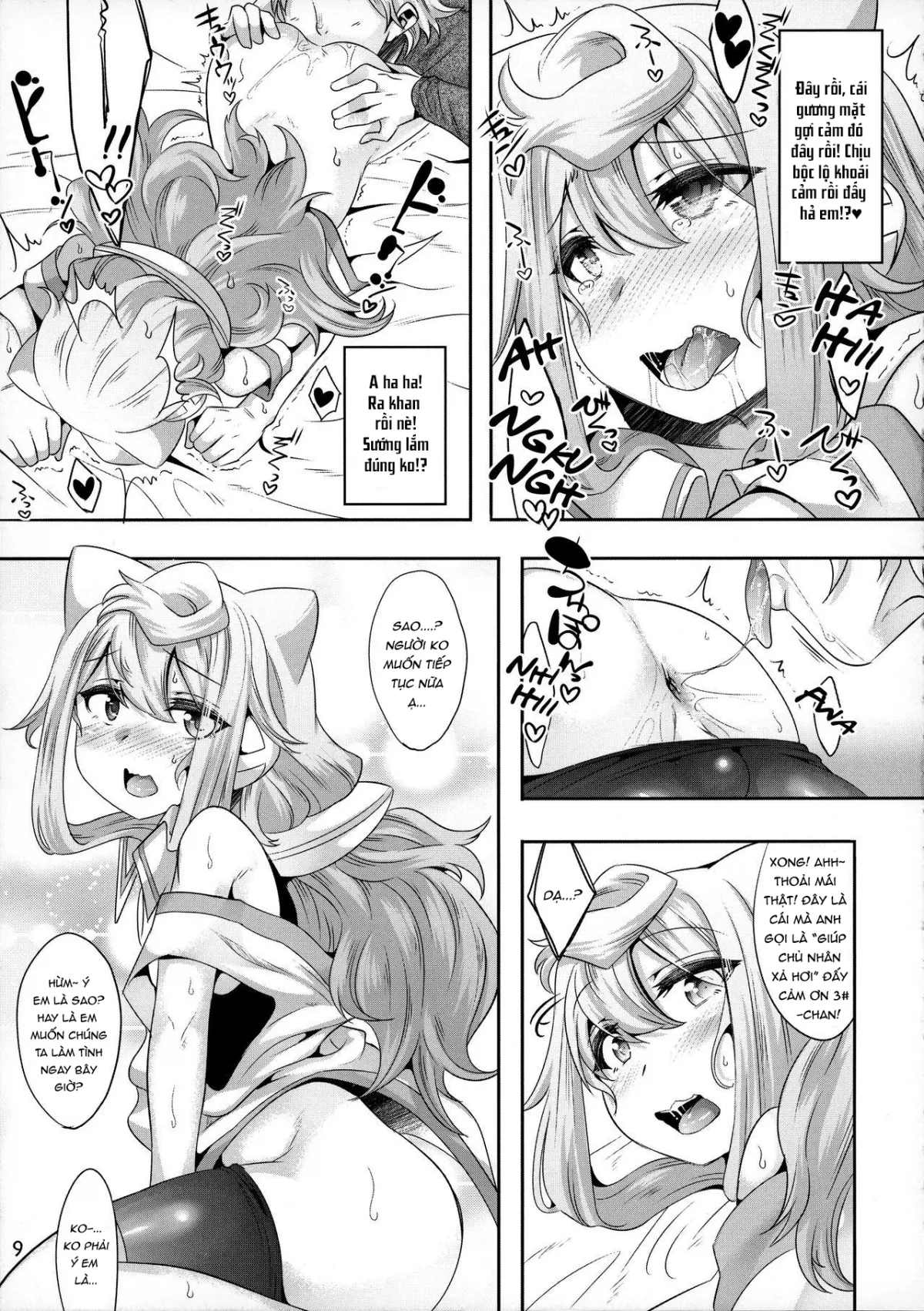 HentaiVN.net - Ảnh 8 - 3-gou-chan to Pakopako Dousei Seikatsu (Hacka Doll) - Chap 1