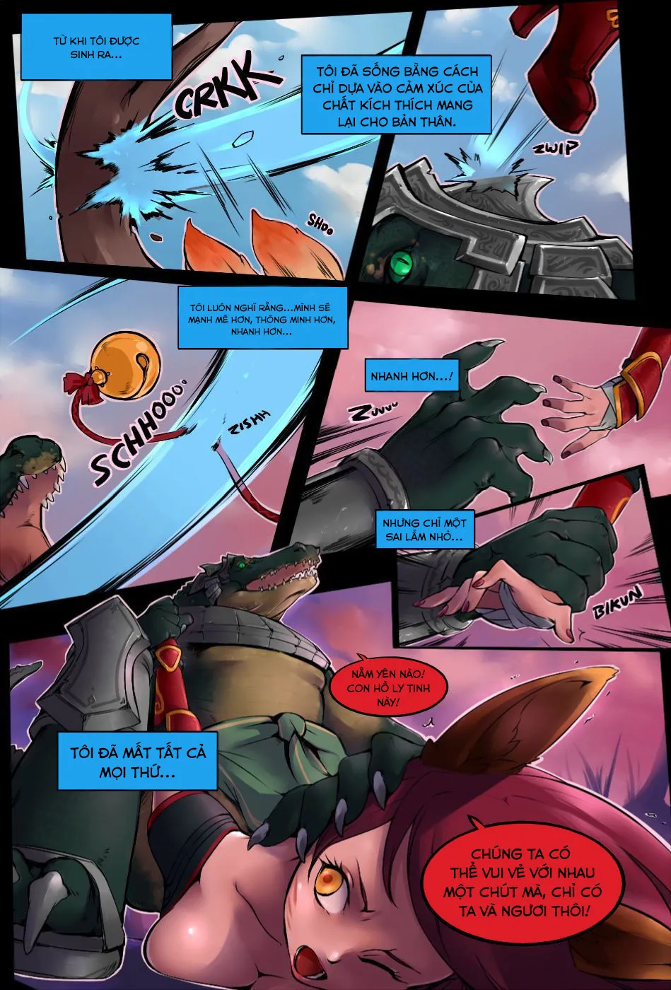 HentaiVN.net - Ảnh 3 - Sai lầm của Ahri [Twisted Intent 2] - Chap 1