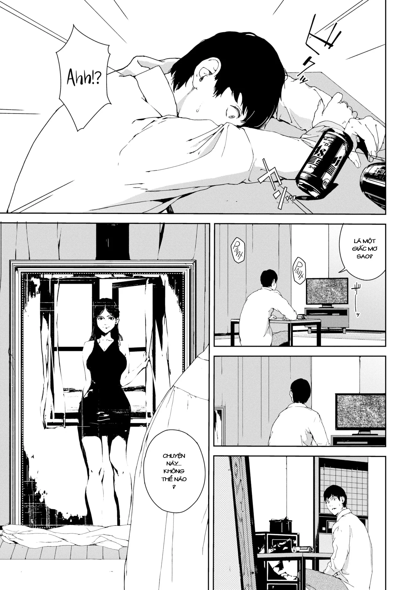 HentaiVN.net - Ảnh 12 - Bức tranh Cô gái bên cửa sổ [Madobe no Onna; The Girl by the Window] - Chap 1