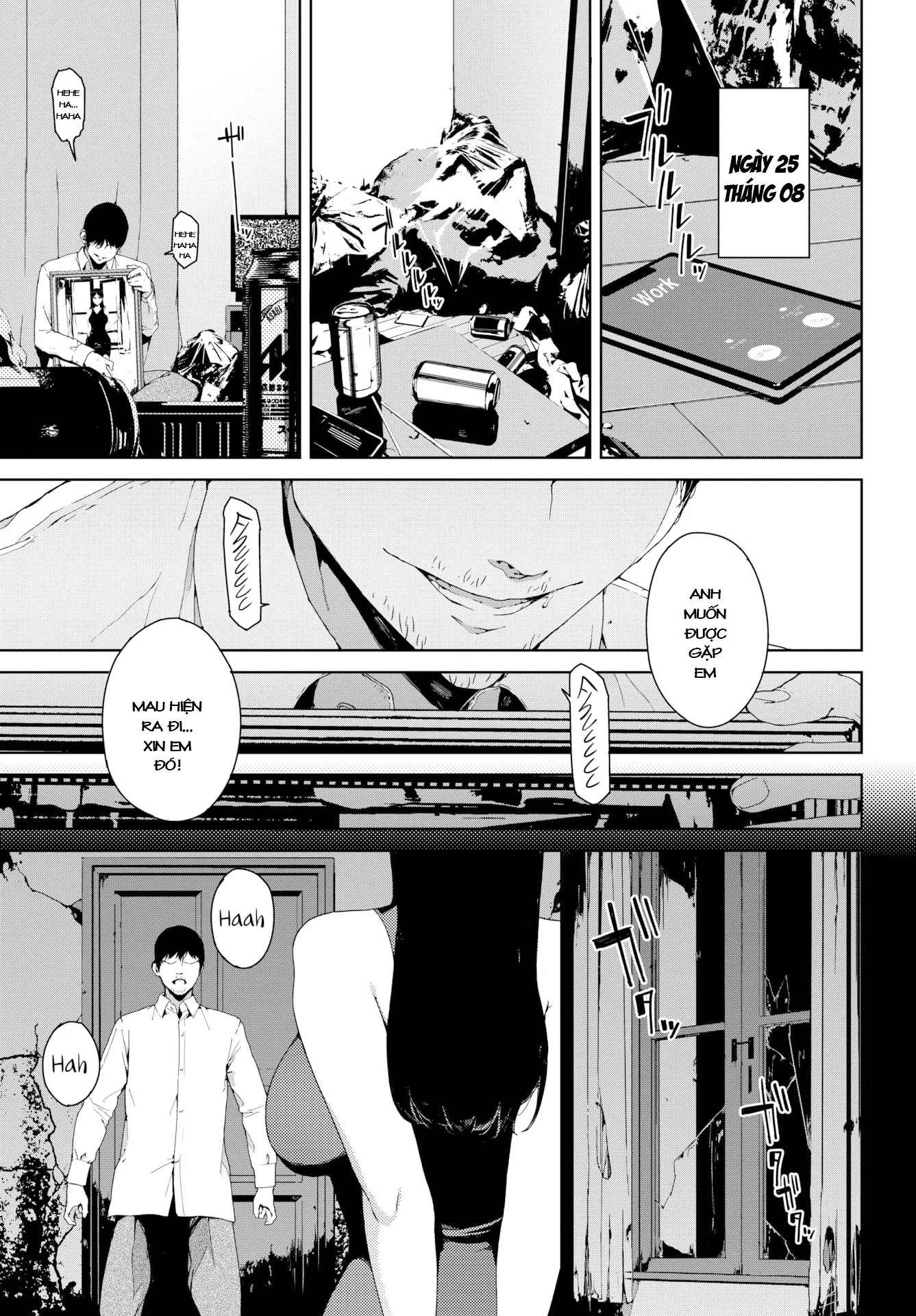 HentaiVN.net - Ảnh 16 - Bức tranh Cô gái bên cửa sổ [Madobe no Onna; The Girl by the Window] - Chap 1