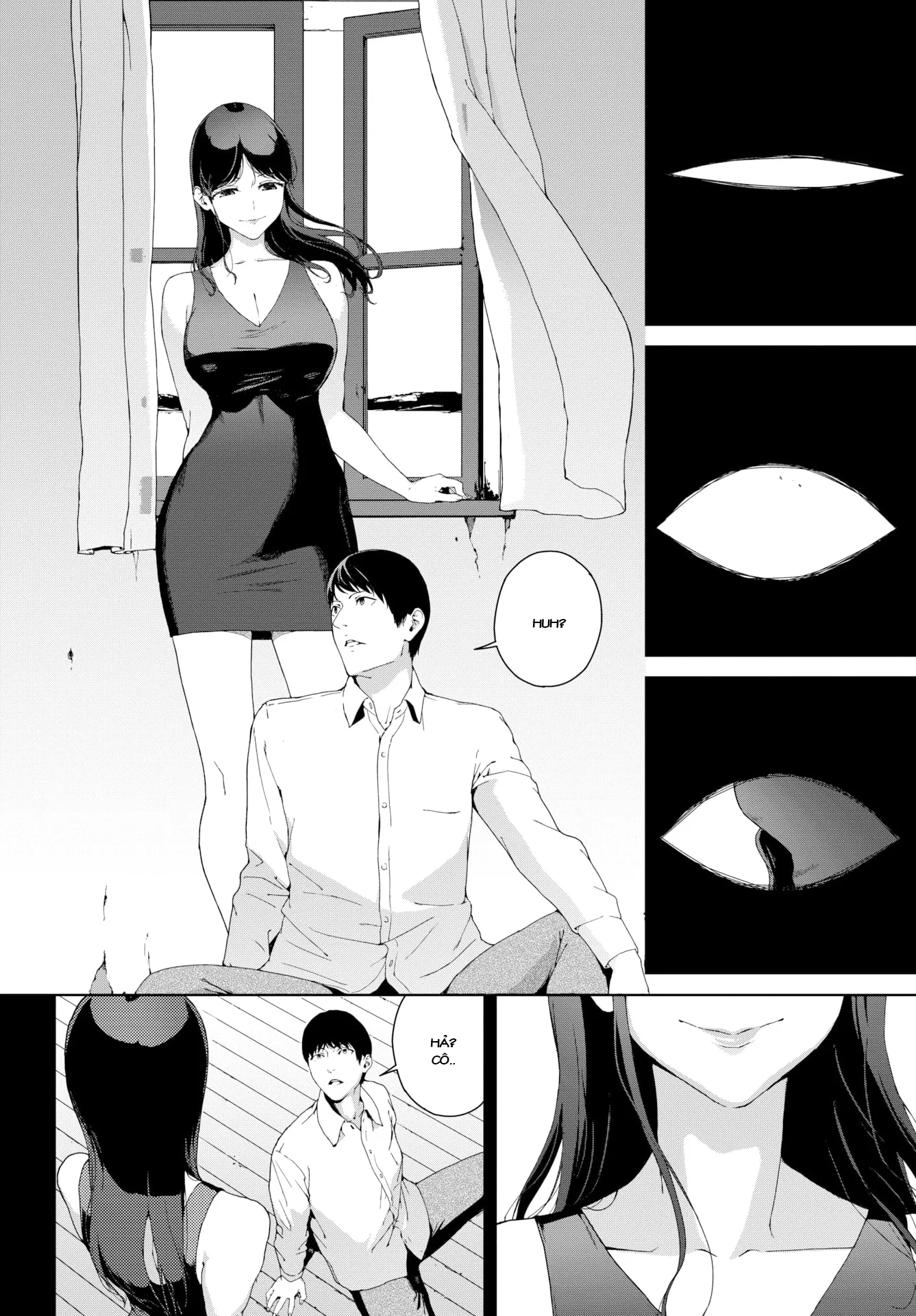 HentaiVN.net - Ảnh 5 - Bức tranh Cô gái bên cửa sổ [Madobe no Onna; The Girl by the Window] - Chap 1