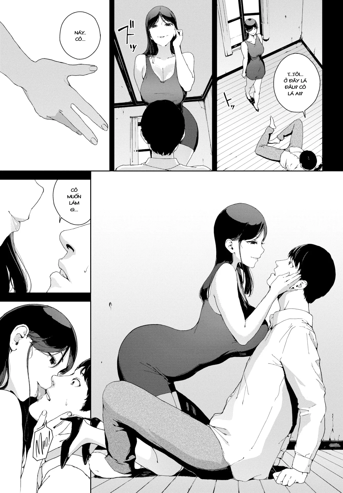 HentaiVN.net - Ảnh 6 - Bức tranh Cô gái bên cửa sổ [Madobe no Onna; The Girl by the Window] - Chap 1