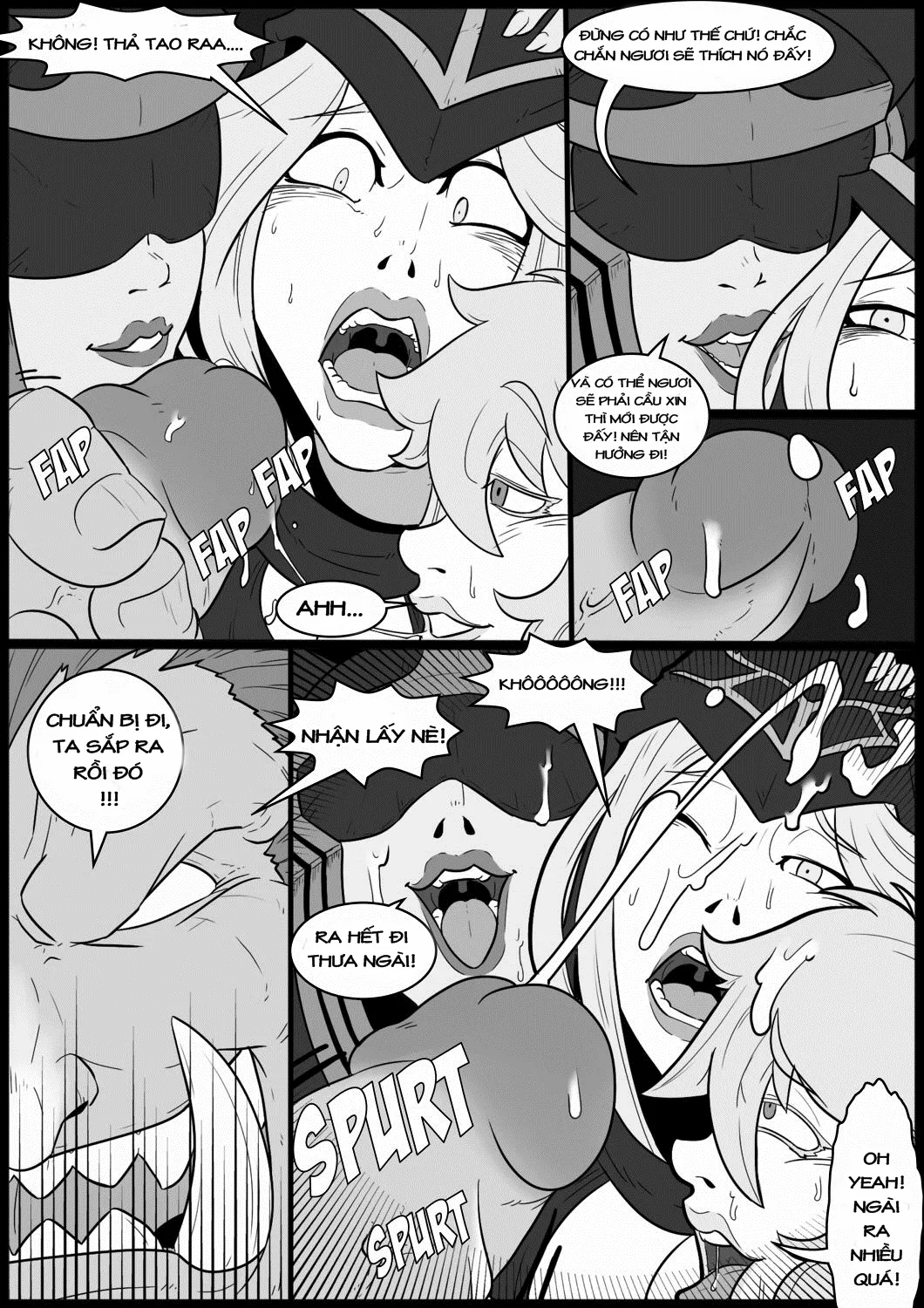 HentaiVN.net - Ảnh 13 - Tales Of The Troll King 3 (Liên Minh Huyền Thoại) - Chap 1