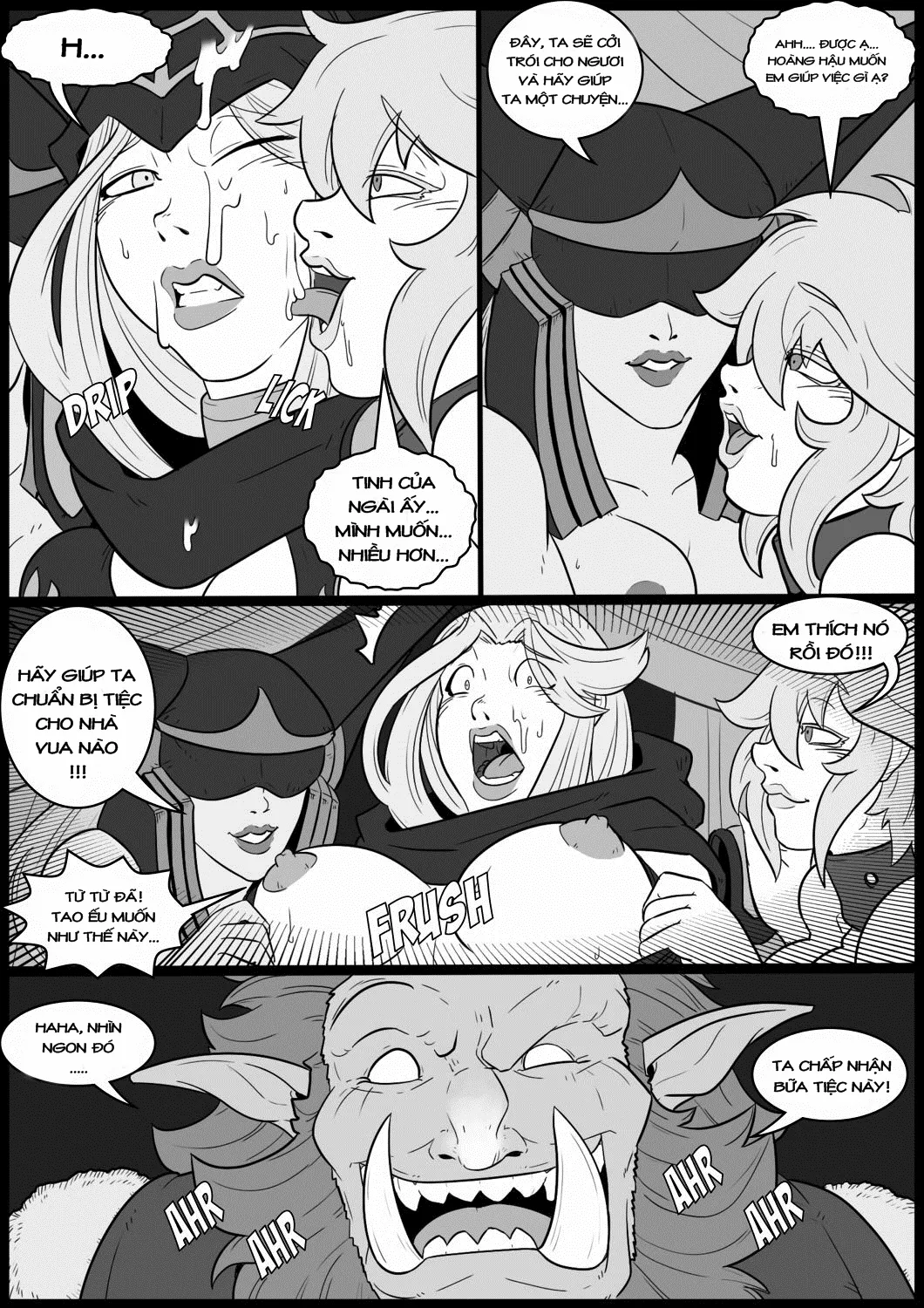 HentaiVN.net - Ảnh 14 - Tales Of The Troll King 3 (Liên Minh Huyền Thoại) - Chap 1