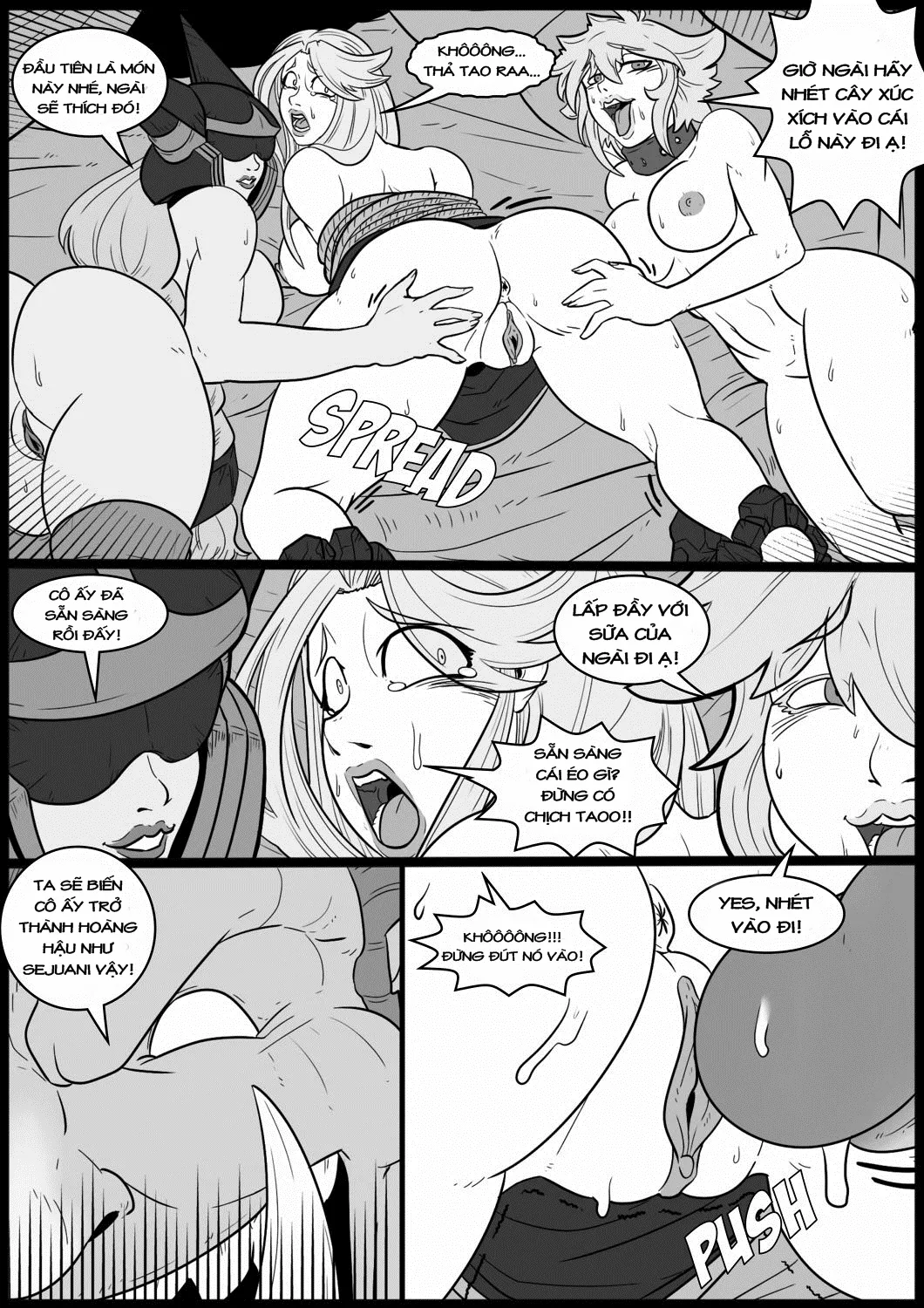 HentaiVN.net - Ảnh 15 - Tales Of The Troll King 3 (Liên Minh Huyền Thoại) - Chap 1