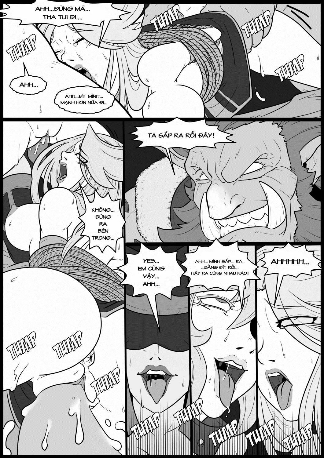 HentaiVN.net - Ảnh 18 - Tales Of The Troll King 3 (Liên Minh Huyền Thoại) - Chap 1