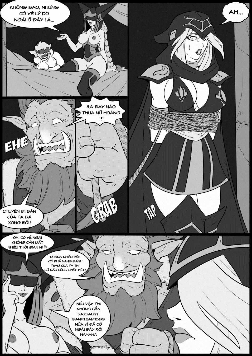 HentaiVN.net - Ảnh 7 - Tales Of The Troll King 3 (Liên Minh Huyền Thoại) - Chap 1
