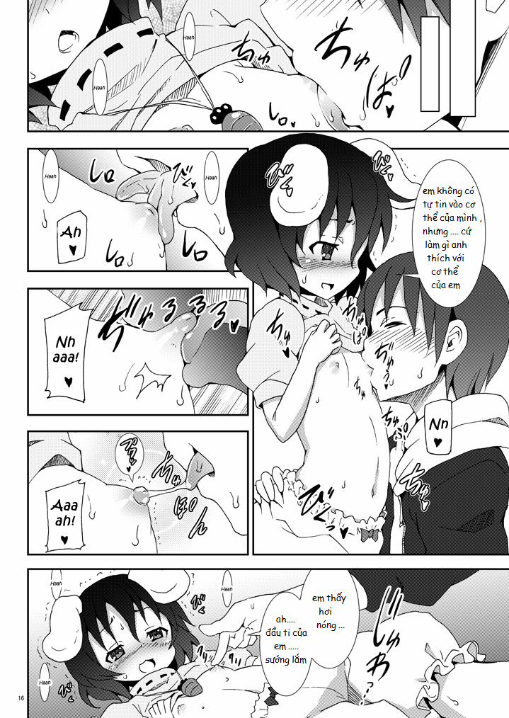 HentaiVN.net - Ảnh 15 - Eientei de Usagi Gari ~Jougen~ (Touhou) [Eientei De Usagi Gari - Jougen; Nào cùng gia tăng các bé thỏ ở Eientei] - Chap 1