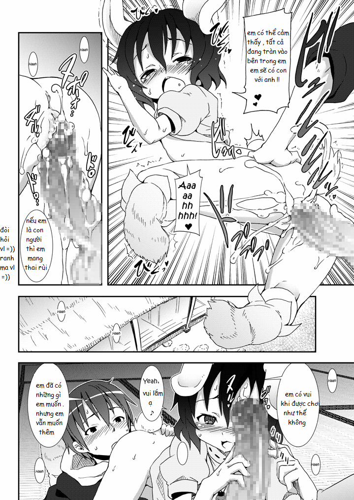 HentaiVN.net - Ảnh 19 - Eientei de Usagi Gari ~Jougen~ (Touhou) [Eientei De Usagi Gari - Jougen; Nào cùng gia tăng các bé thỏ ở Eientei] - Chap 1