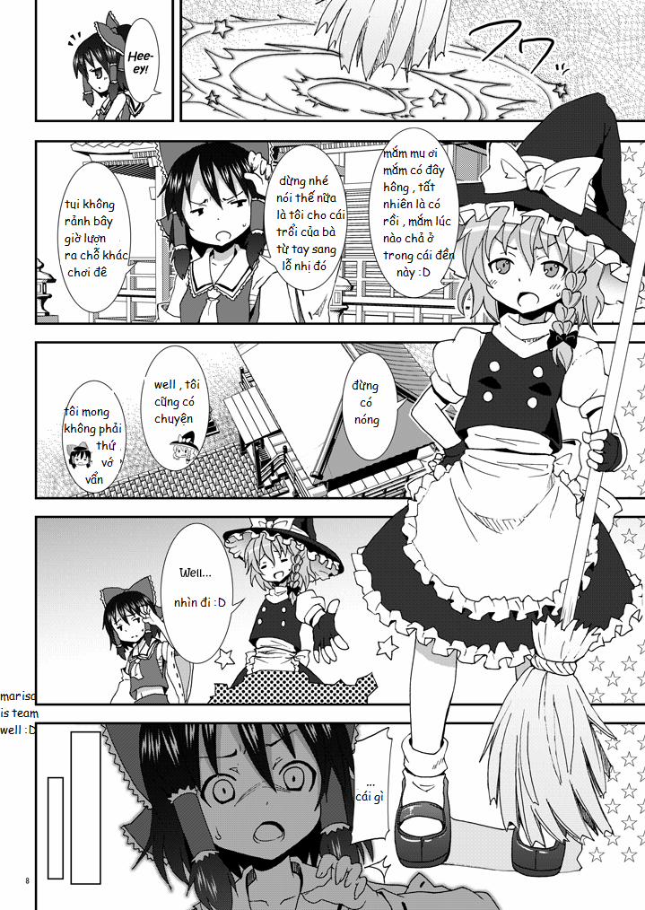 HentaiVN.net - Ảnh 7 - Eientei de Usagi Gari ~Jougen~ (Touhou) [Eientei De Usagi Gari - Jougen; Nào cùng gia tăng các bé thỏ ở Eientei] - Chap 1