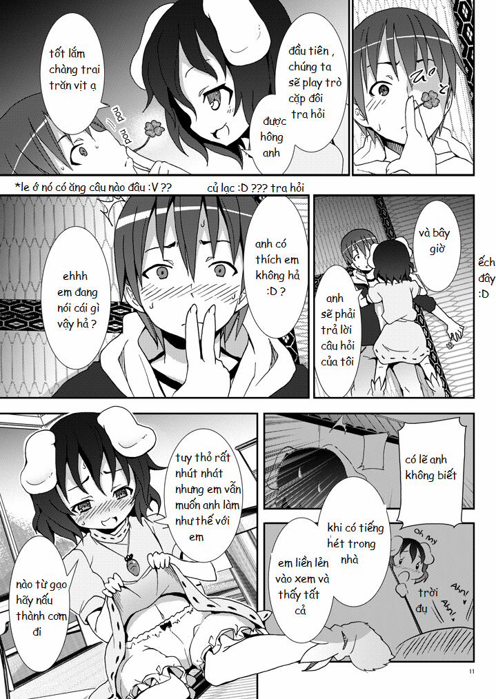HentaiVN.net - Ảnh 10 - Eientei de Usagi Gari ~Jougen~ (Touhou) [Eientei De Usagi Gari - Jougen; Nào cùng gia tăng các bé thỏ ở Eientei] - Chap 1