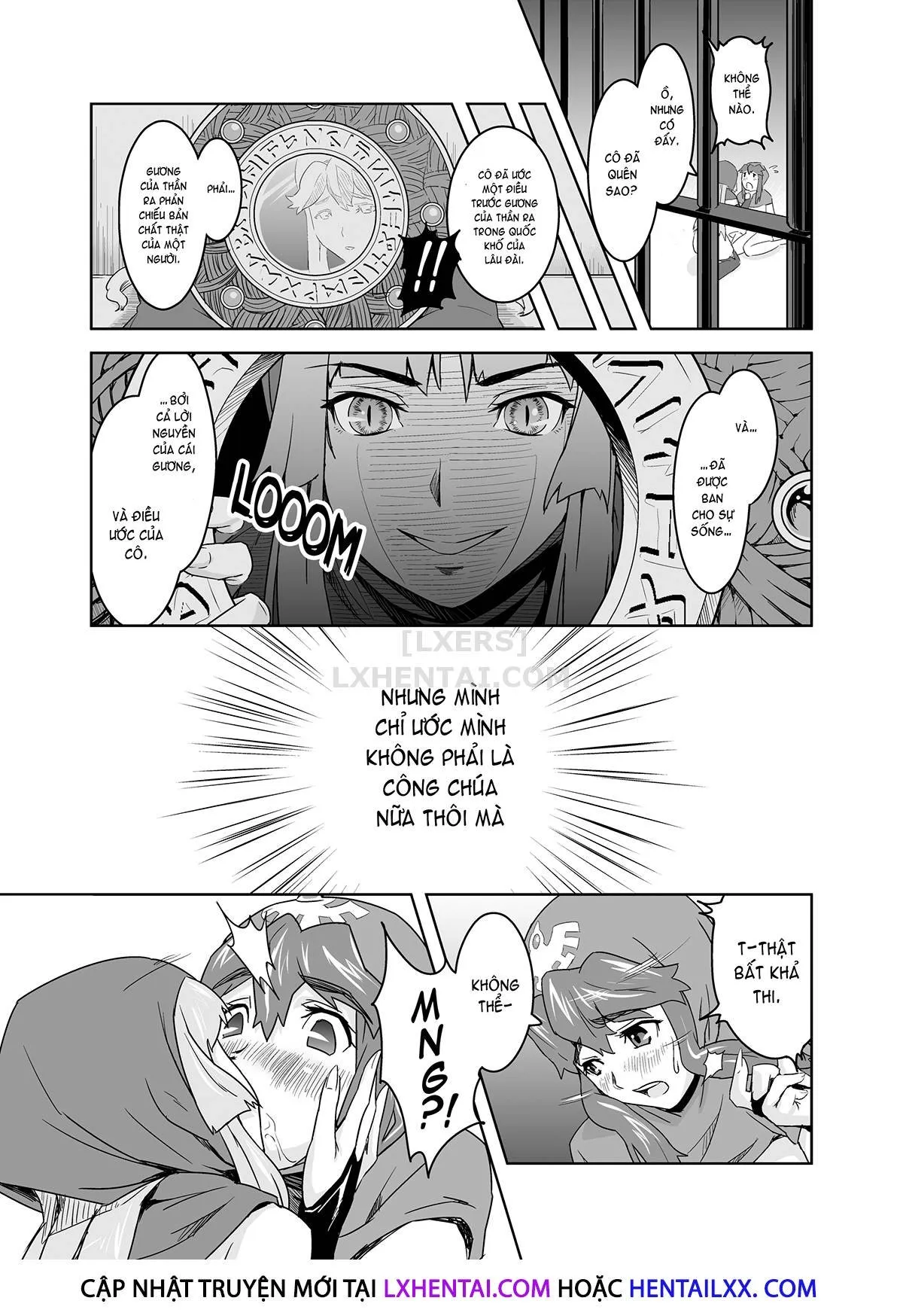 HentaiVN.net - Ảnh 14 - The Princess Who Became a Dog [Inu ni natta Oujo-sama] - Chap 1