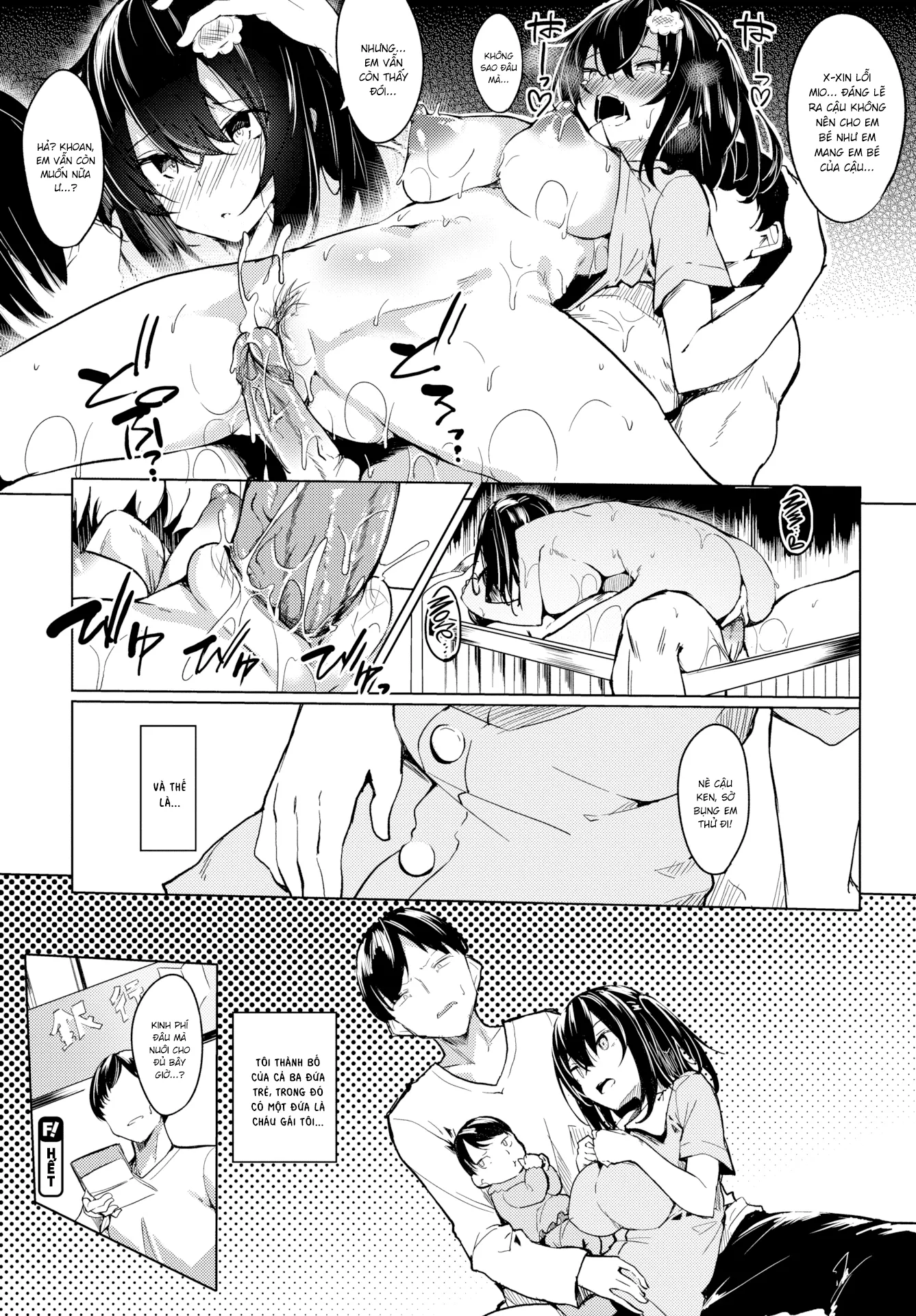 HentaiVN.net - Ảnh 18 - Em Muốn Làm Em Bé [I Wanna Be a Baby] - Chap 1
