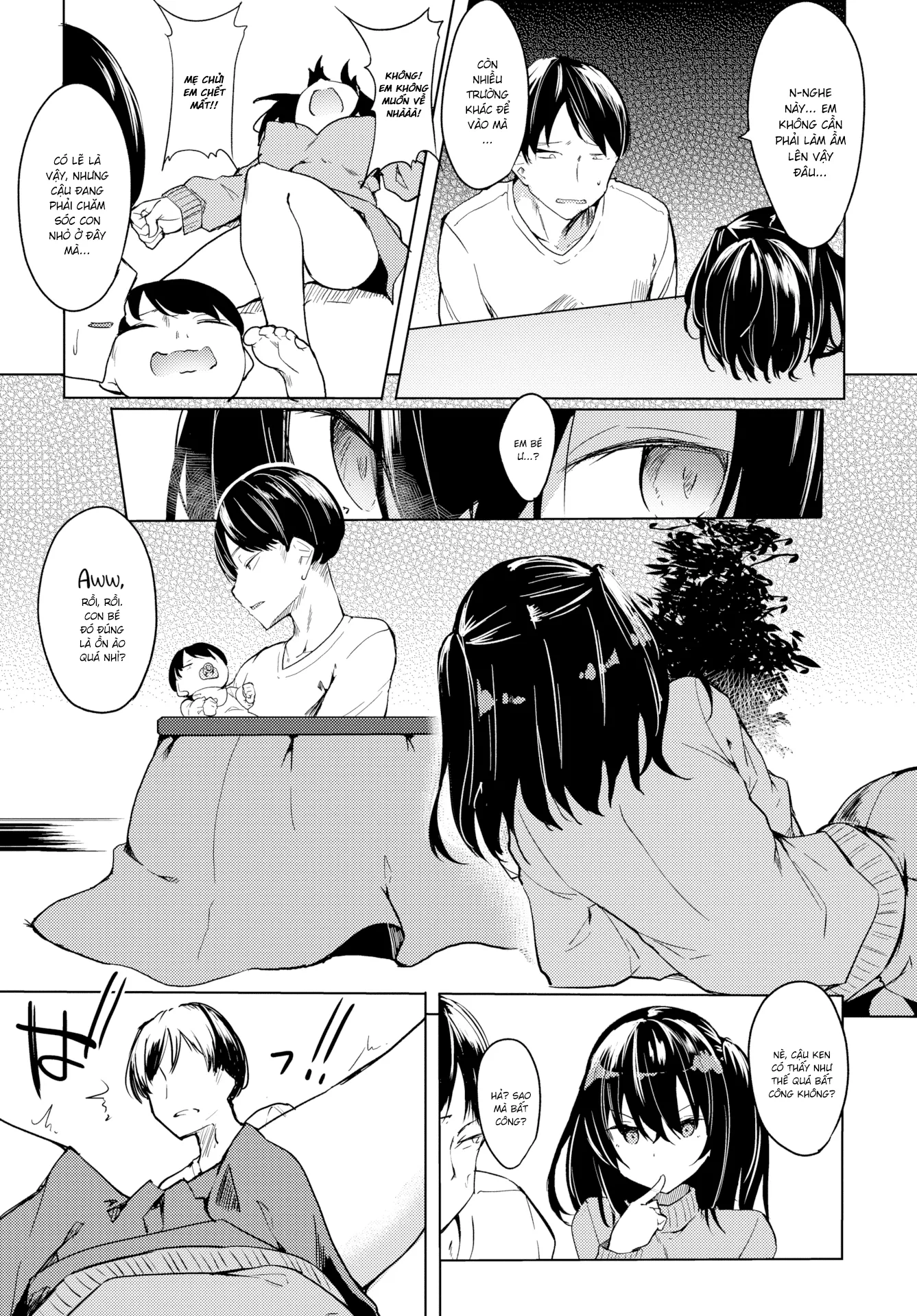 HentaiVN.net - Ảnh 3 - Em Muốn Làm Em Bé [I Wanna Be a Baby] - Chap 1