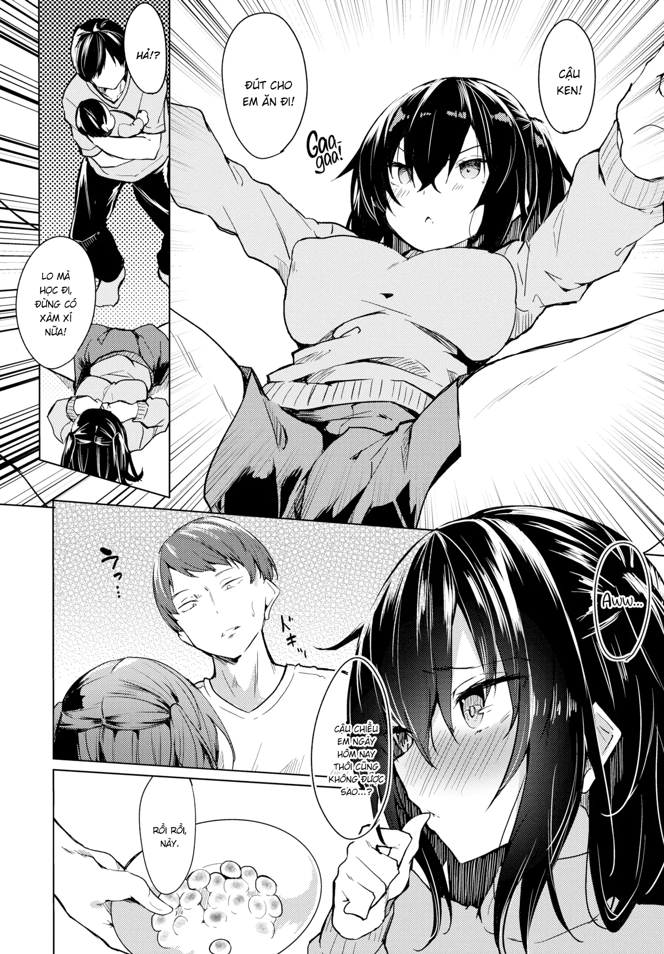 HentaiVN.net - Ảnh 4 - Em Muốn Làm Em Bé [I Wanna Be a Baby] - Chap 1
