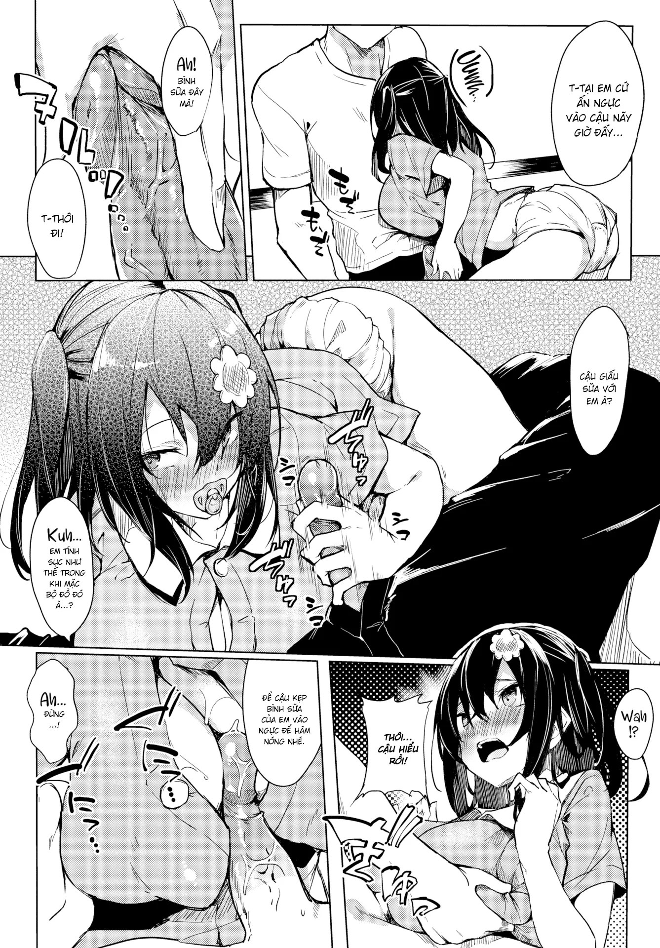 HentaiVN.net - Ảnh 8 - Em Muốn Làm Em Bé [I Wanna Be a Baby] - Chap 1
