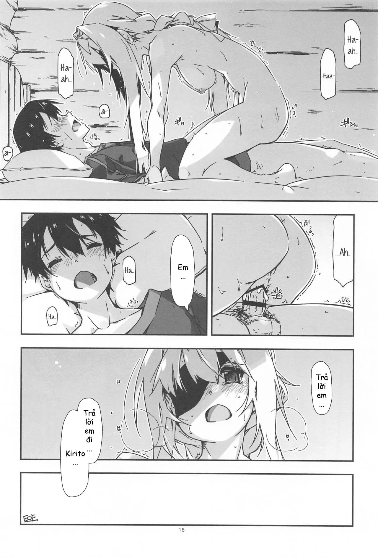 HentaiVN.net - Ảnh 19 - Alice no Naisho (Sword Art Online) [Alice's Secret] - Chap 1