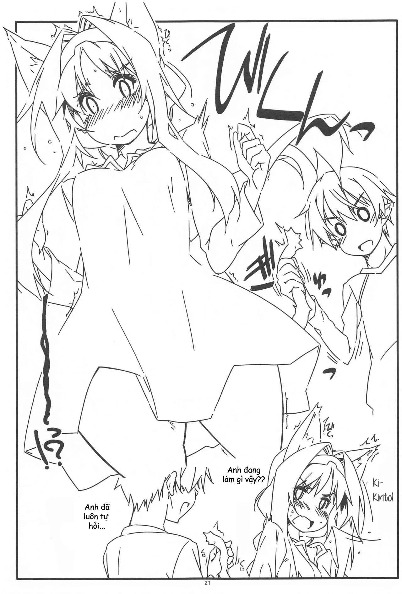 HentaiVN.net - Ảnh 22 - Alice no Naisho (Sword Art Online) [Alice's Secret] - Chap 1