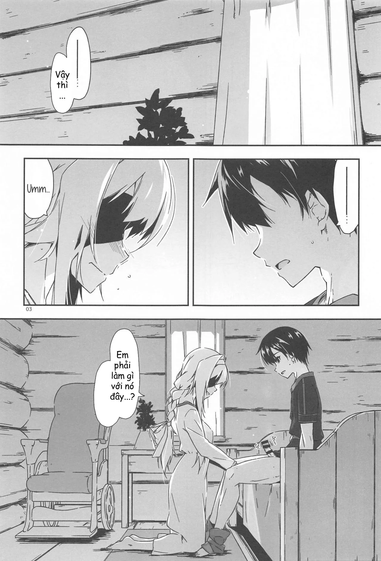 HentaiVN.net - Ảnh 4 - Alice no Naisho (Sword Art Online) [Alice's Secret] - Chap 1