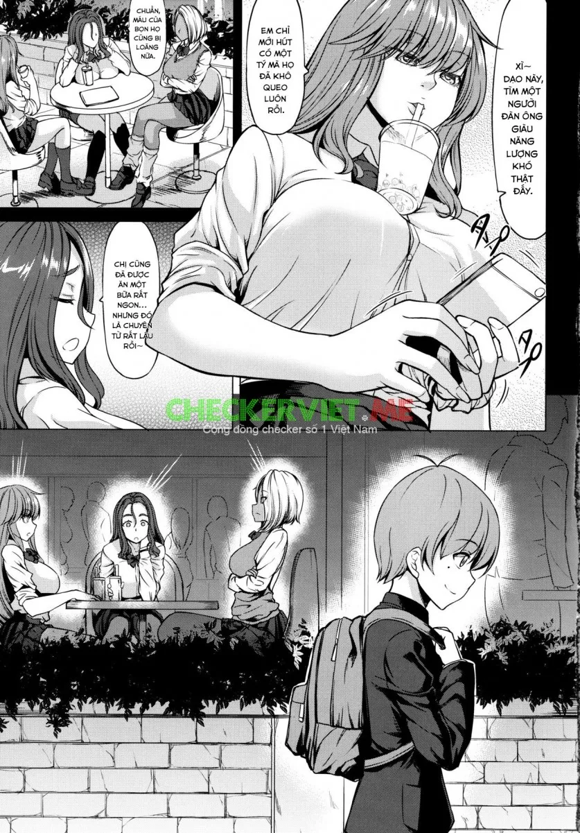 HentaiVN.net - Ảnh 7 - Succubus 3 Shimai no Shotagari - Chap 1