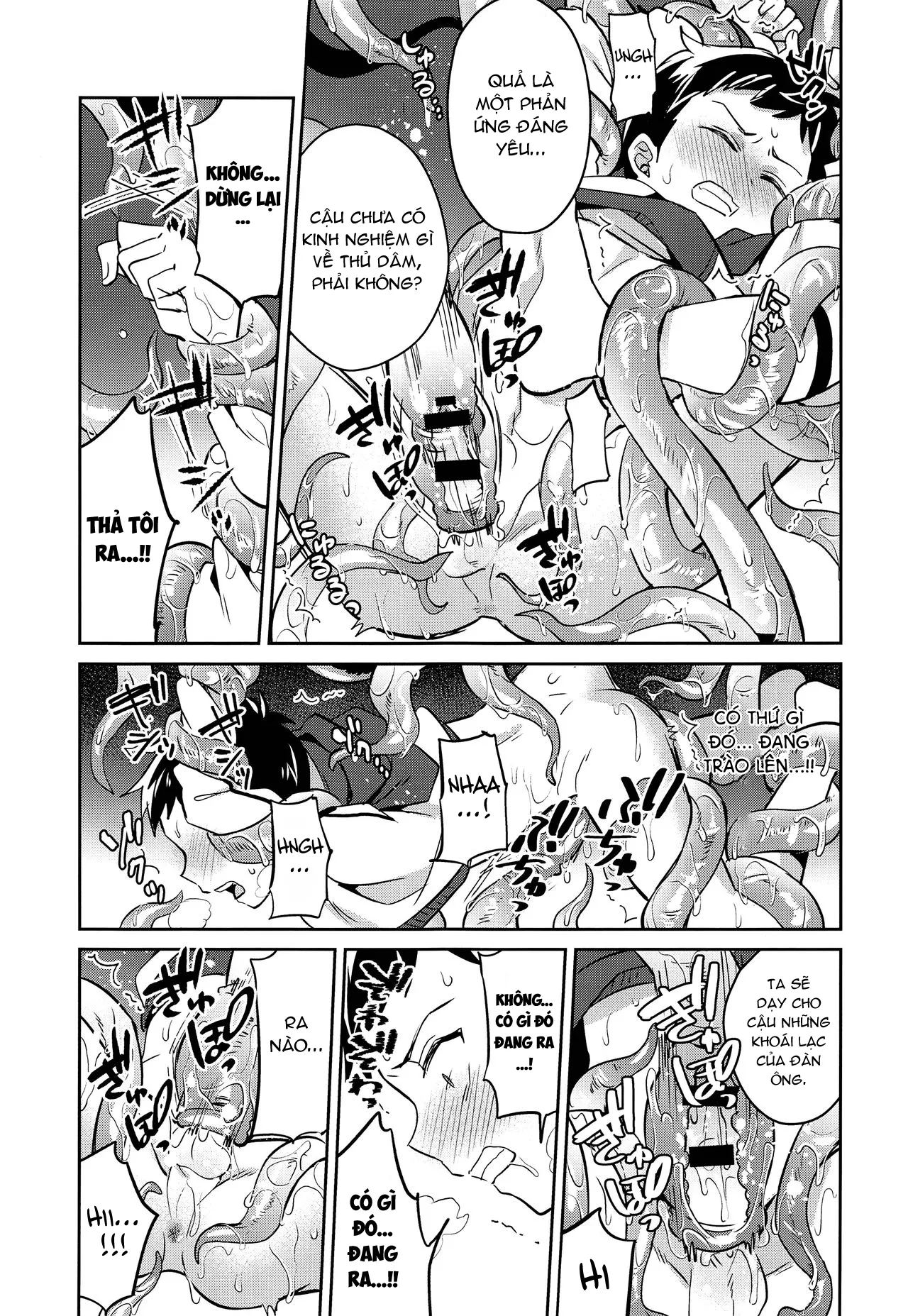 HentaiVN.net - Ảnh 16 - Dâng Lễ Vật Cho Ác Thần [Offering to the Evil God -Little Brother's Affection for Big Brother; Jashin no Ikenie Ani Omoi no Otouto Hen] - Chap 1