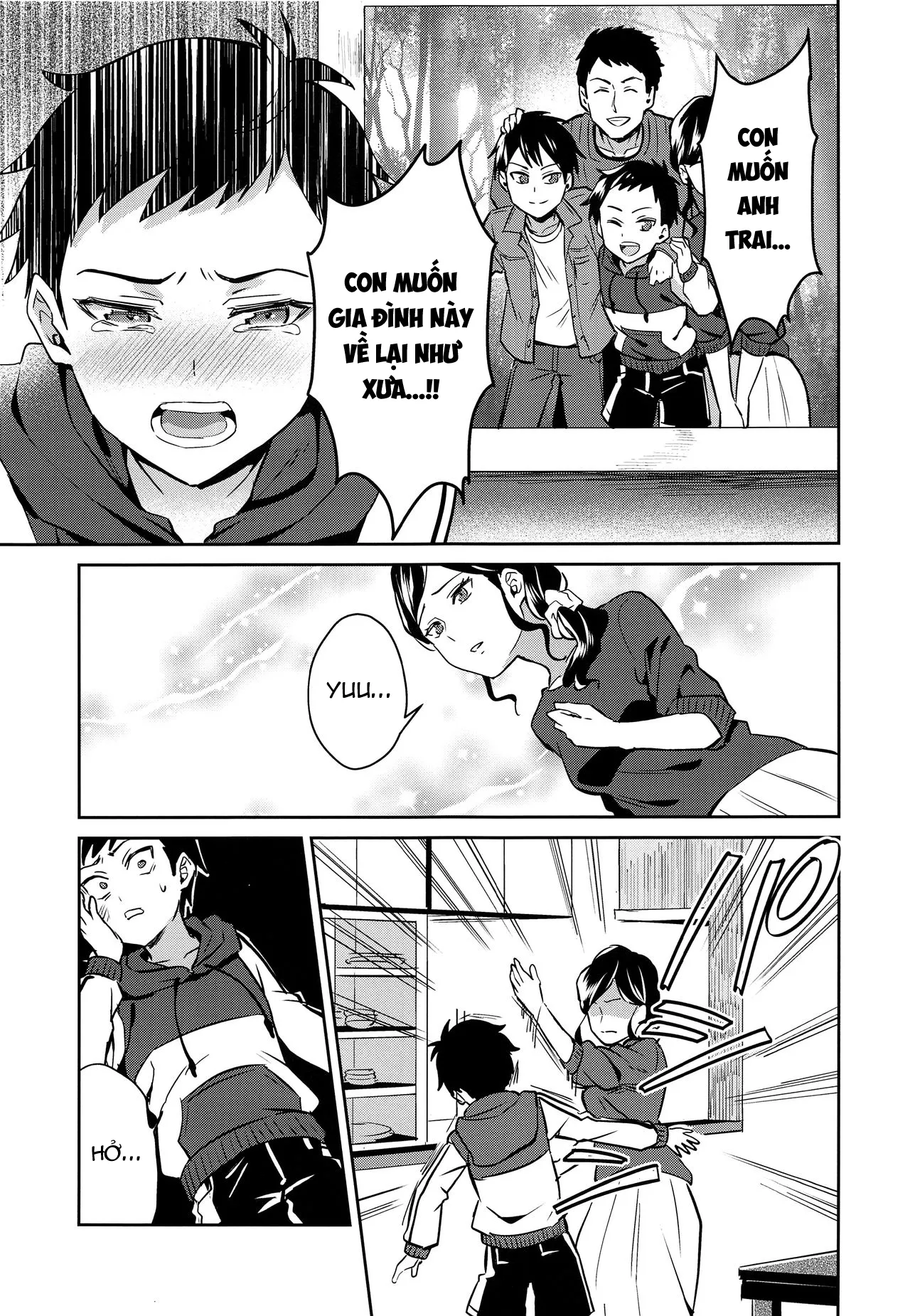 HentaiVN.net - Ảnh 6 - Dâng Lễ Vật Cho Ác Thần [Offering to the Evil God -Little Brother's Affection for Big Brother; Jashin no Ikenie Ani Omoi no Otouto Hen] - Chap 1