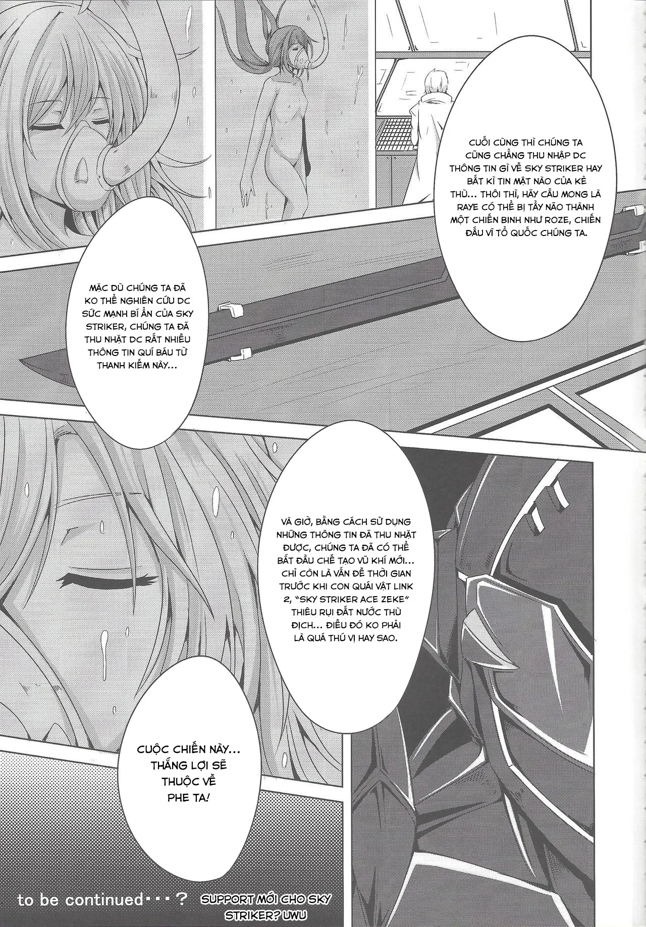 HentaiVN.net - Ảnh 23 - Sentouki Kanraku ~Kedakaki Senshi ga Ochiru Hi~ [Fallen Sky Striker ~The Day The Noble Warrior Falls~] - Chap 1