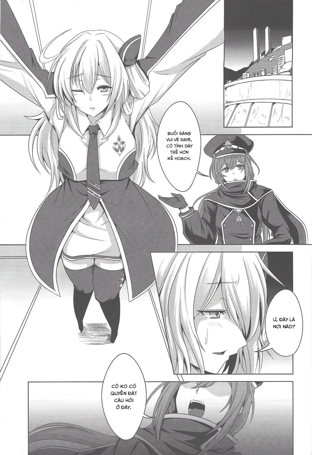 HentaiVN.net - Ảnh 5 - Sentouki Kanraku ~Kedakaki Senshi ga Ochiru Hi~ [Fallen Sky Striker ~The Day The Noble Warrior Falls~] - Chap 1