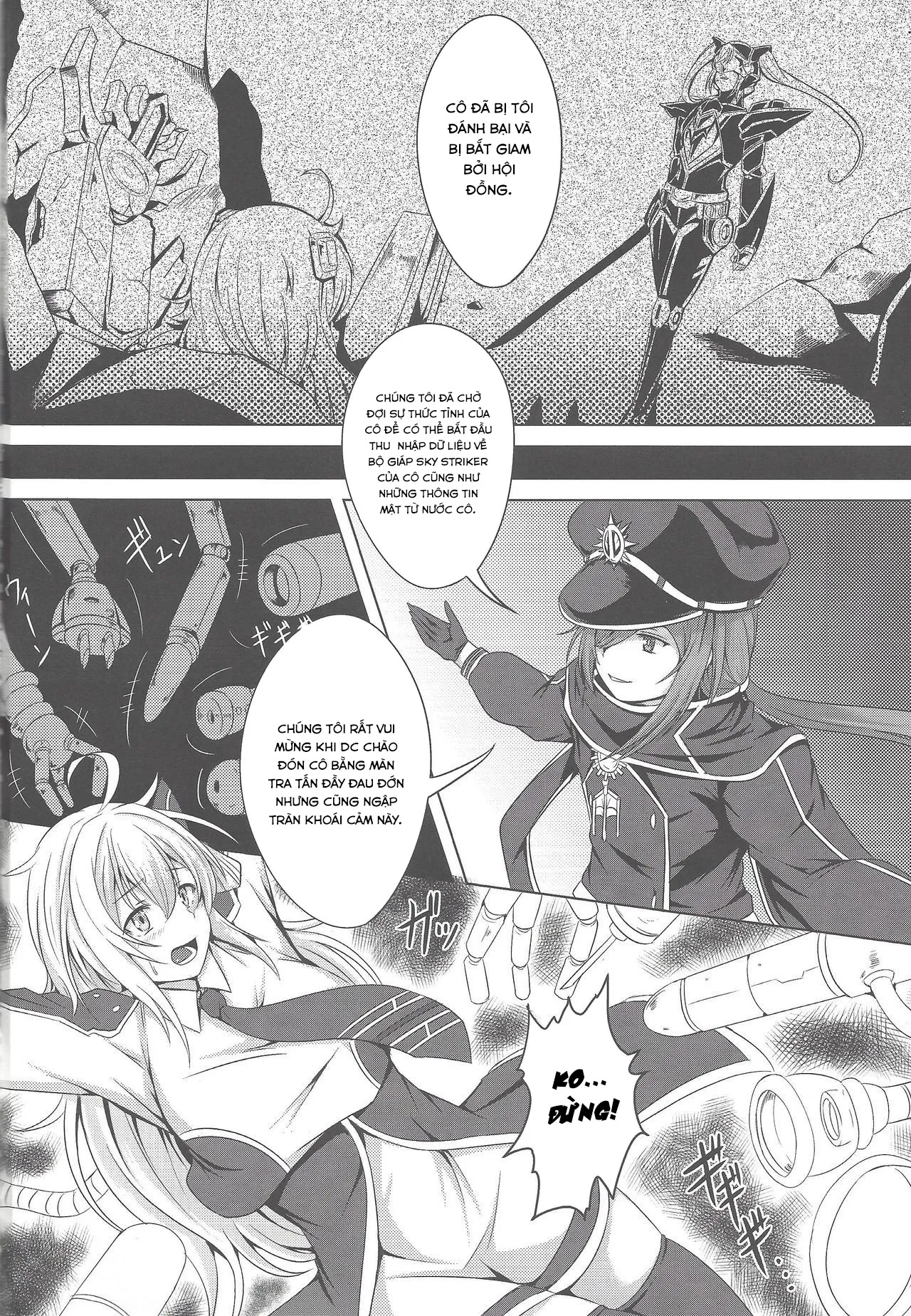 HentaiVN.net - Ảnh 6 - Sentouki Kanraku ~Kedakaki Senshi ga Ochiru Hi~ [Fallen Sky Striker ~The Day The Noble Warrior Falls~] - Chap 1