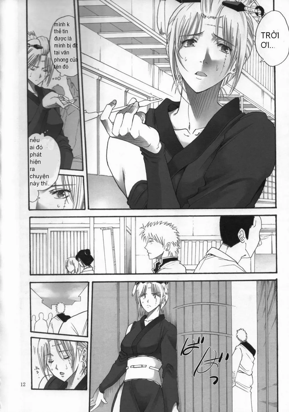 HentaiVN.net - Ảnh 11 - Tsukuyo-San Ga Iyarashii Koto Wo Sarete Shimau Hanashi 2 (Gintama) - Chap 1