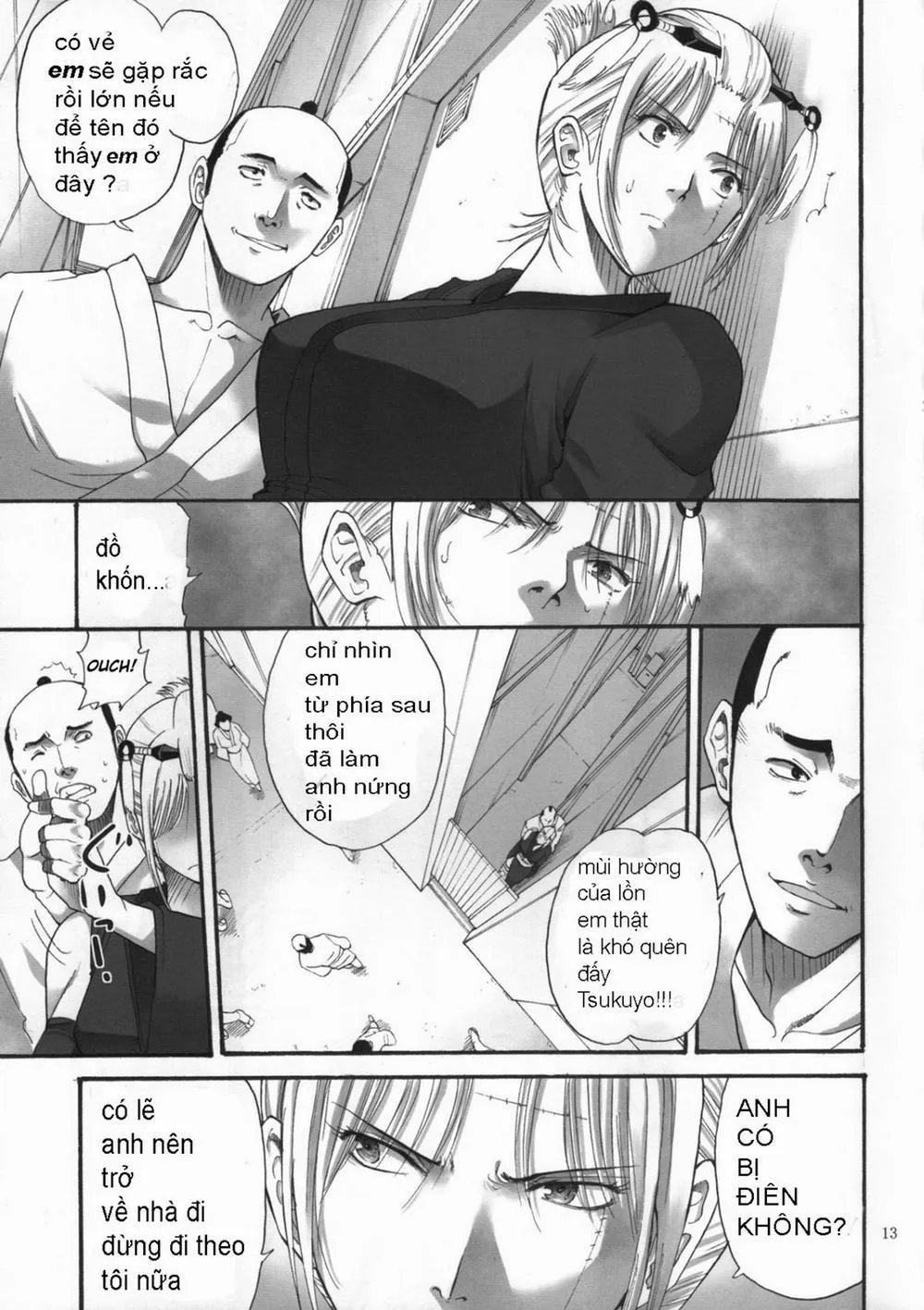 HentaiVN.net - Ảnh 12 - Tsukuyo-San Ga Iyarashii Koto Wo Sarete Shimau Hanashi 2 (Gintama) - Chap 1