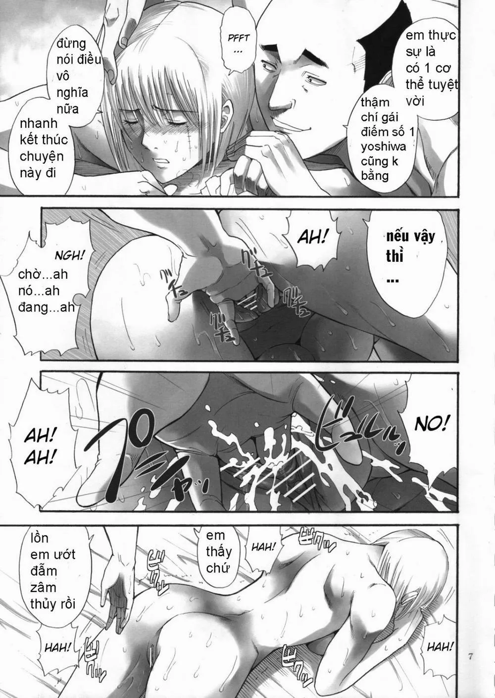 HentaiVN.net - Ảnh 6 - Tsukuyo-San Ga Iyarashii Koto Wo Sarete Shimau Hanashi 2 (Gintama) - Chap 1