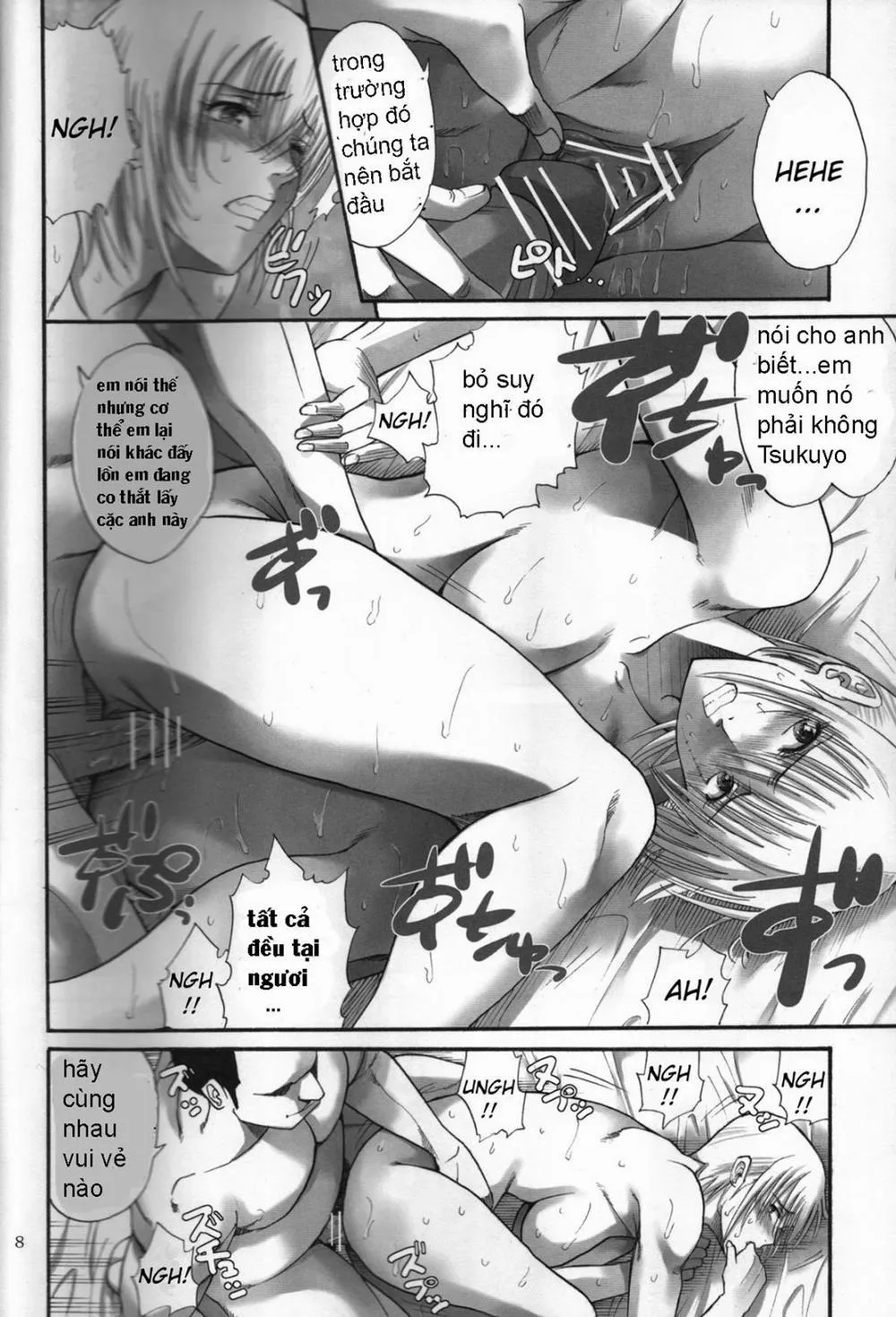 HentaiVN.net - Ảnh 7 - Tsukuyo-San Ga Iyarashii Koto Wo Sarete Shimau Hanashi 2 (Gintama) - Chap 1