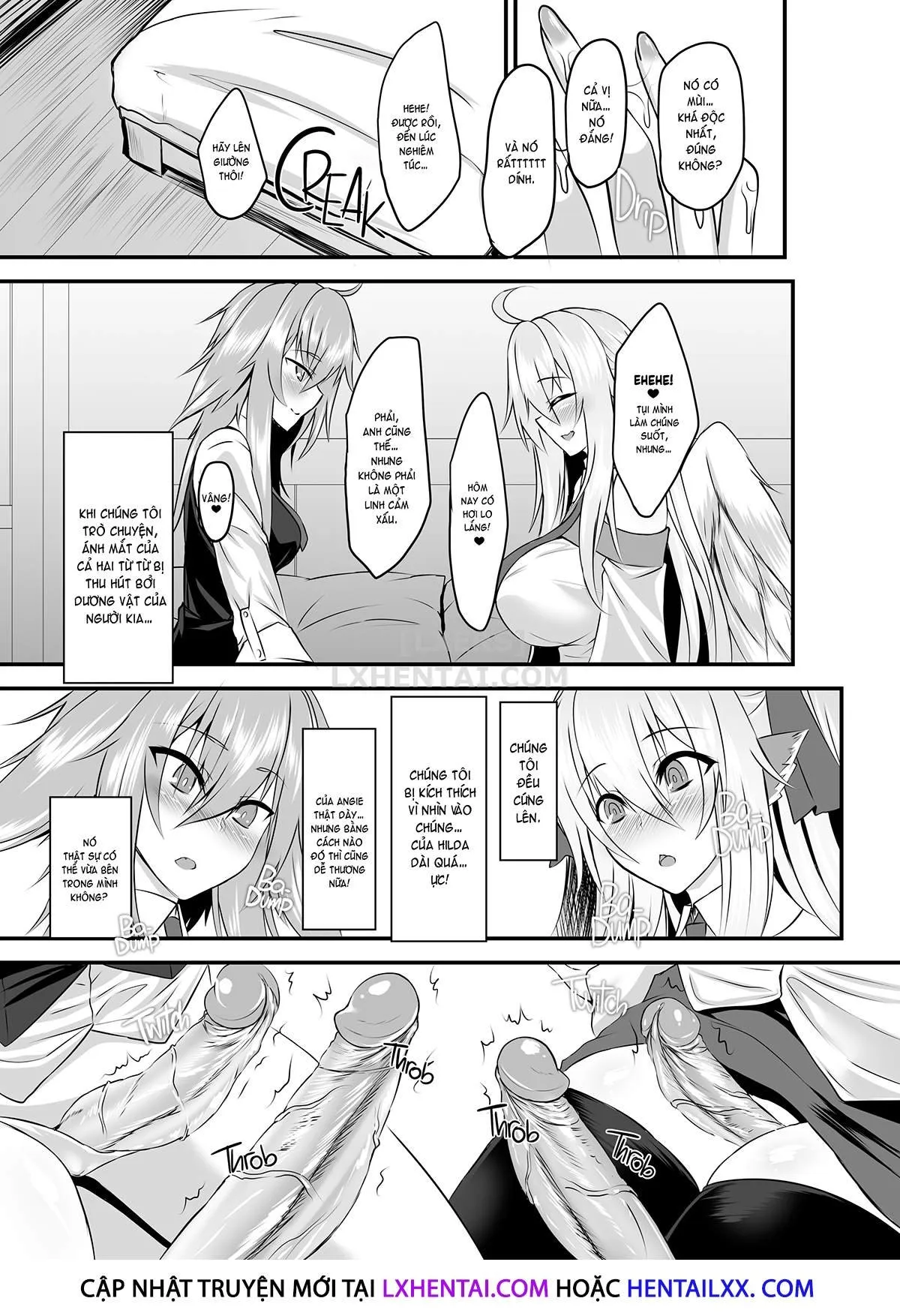 HentaiVN.net - Ảnh 12 - Two Flowers for Two Delivery Girls [Dog Girl and Winged Girl Make Steamy Happy Love with their New Dicks] - Chap 1