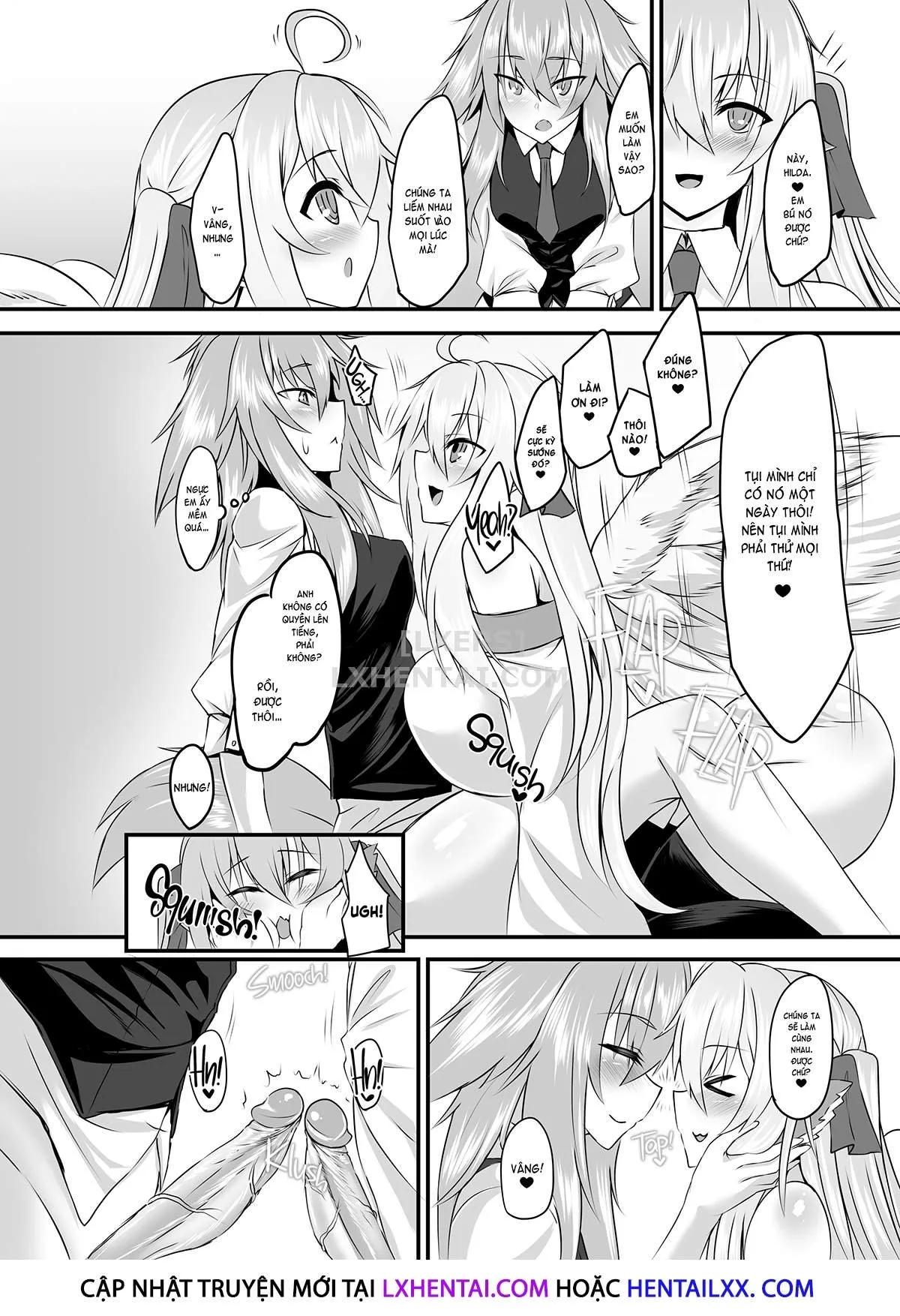 HentaiVN.net - Ảnh 13 - Two Flowers for Two Delivery Girls [Dog Girl and Winged Girl Make Steamy Happy Love with their New Dicks] - Chap 1