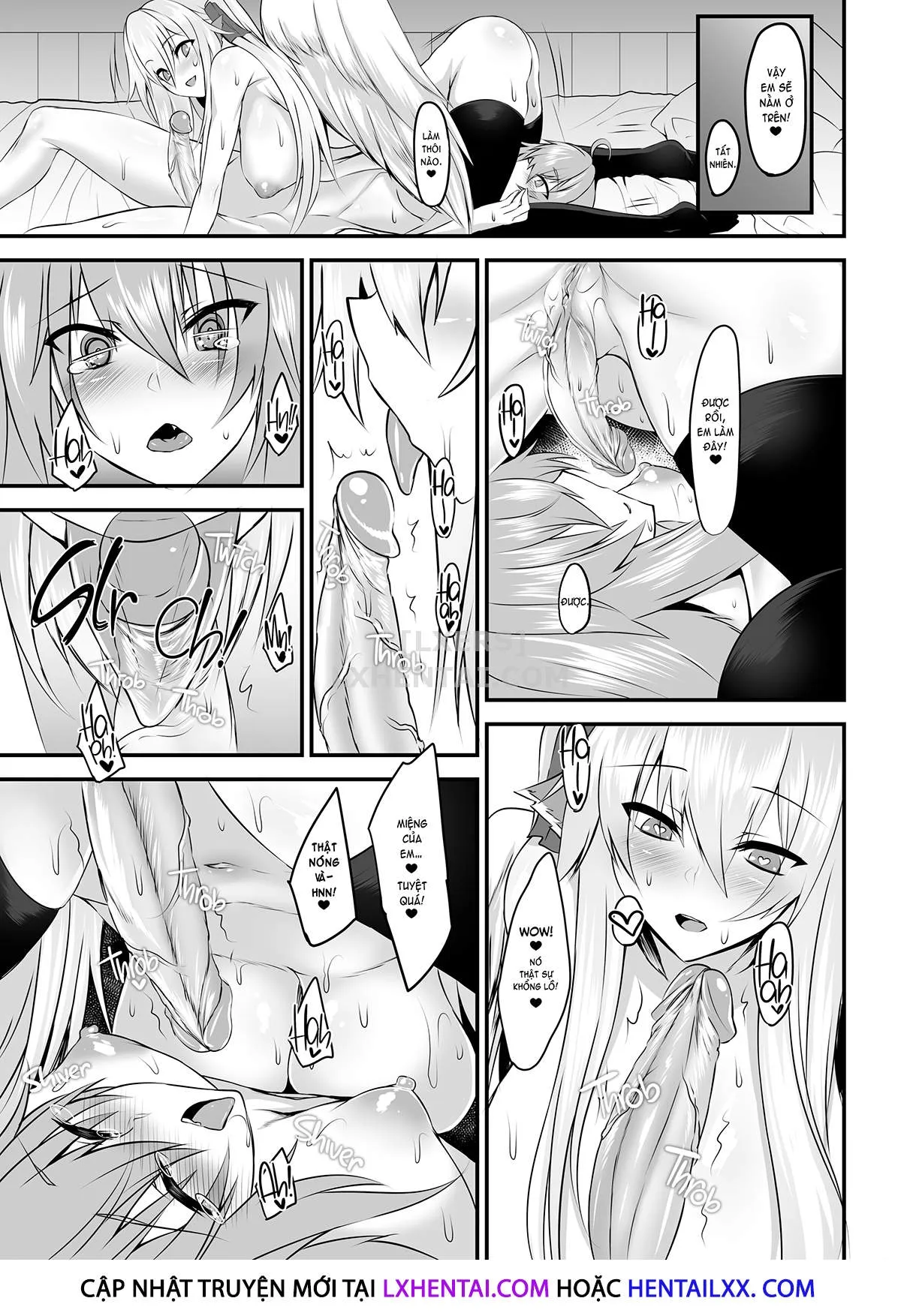 HentaiVN.net - Ảnh 14 - Two Flowers for Two Delivery Girls [Dog Girl and Winged Girl Make Steamy Happy Love with their New Dicks] - Chap 1