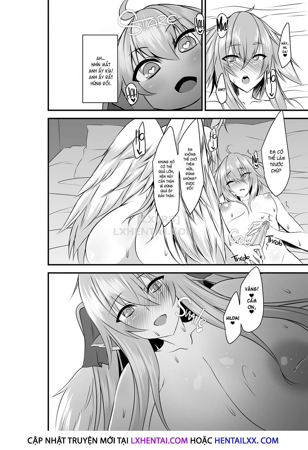HentaiVN.net - Ảnh 17 - Two Flowers for Two Delivery Girls [Dog Girl and Winged Girl Make Steamy Happy Love with their New Dicks] - Chap 1