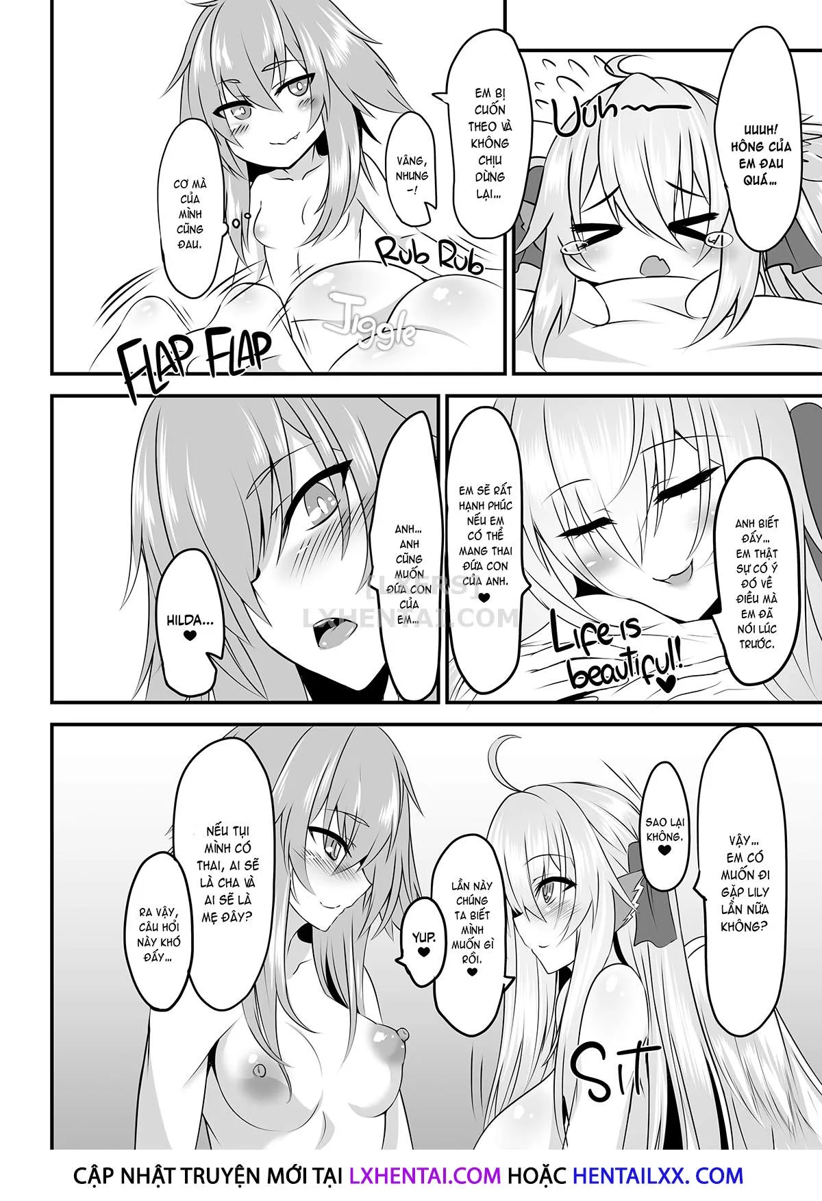 HentaiVN.net - Ảnh 25 - Two Flowers for Two Delivery Girls [Dog Girl and Winged Girl Make Steamy Happy Love with their New Dicks] - Chap 1