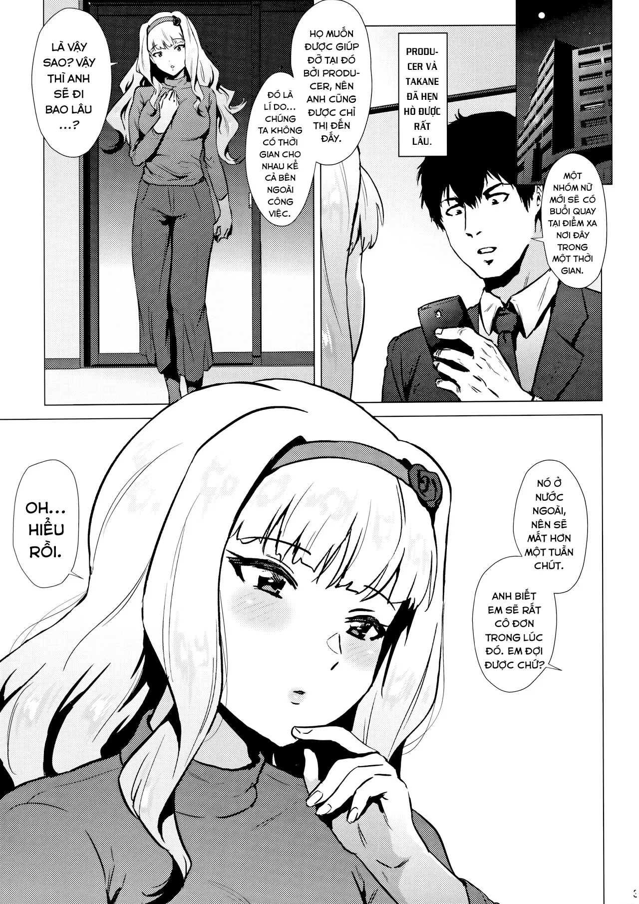 HentaiVN.net - Ảnh 3 - Takane wa Yokkyuu Fuman (THE IDOLM@STER) - Chap 1