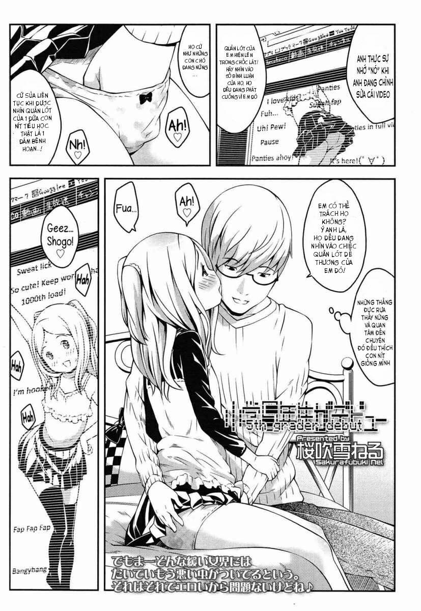 HentaiVN.net - Ảnh 4 - 5th Grader Debut [Shougaku 5-Nensei Ga Debut] - Chap 1