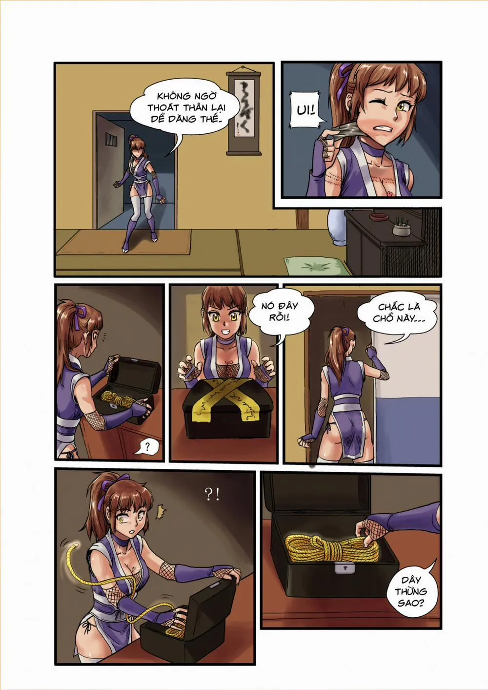 HentaiVN.net - Ảnh 10 - The crisis of Genten ninja village - Chap 1