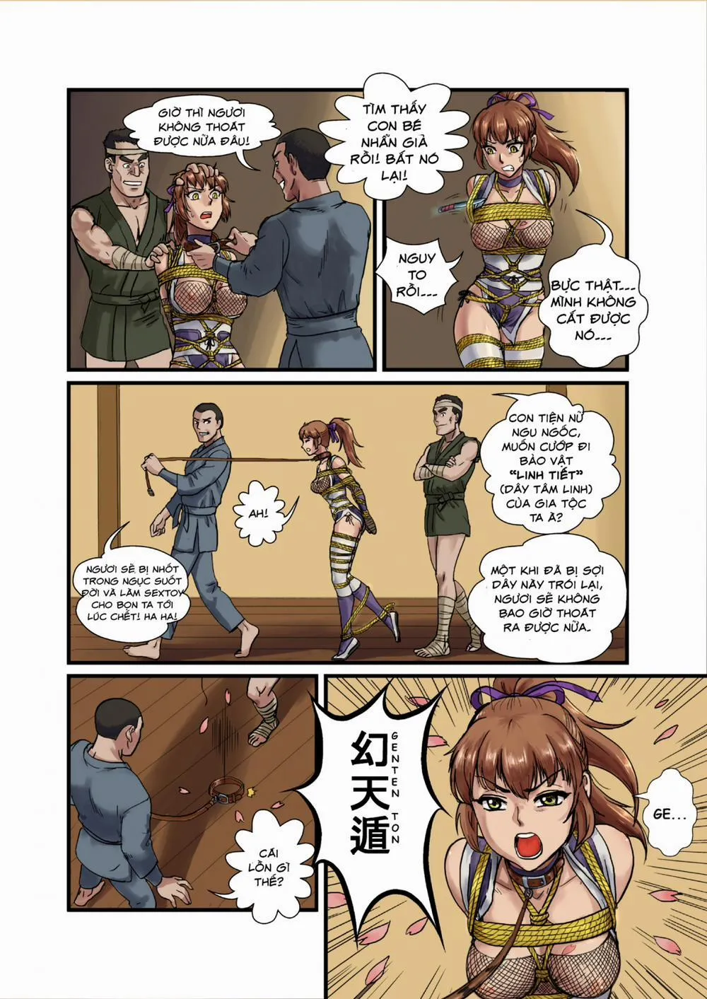 HentaiVN.net - Ảnh 12 - The crisis of Genten ninja village - Chap 1